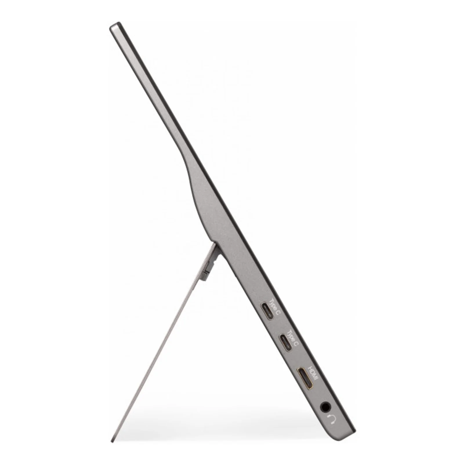Viewsonic TD1655 écran plat de PC 39,6 cm (15.6") 1920 x 1080 pixels Full HD LED Écran tactile Multi-utilisateur Noir, Argent