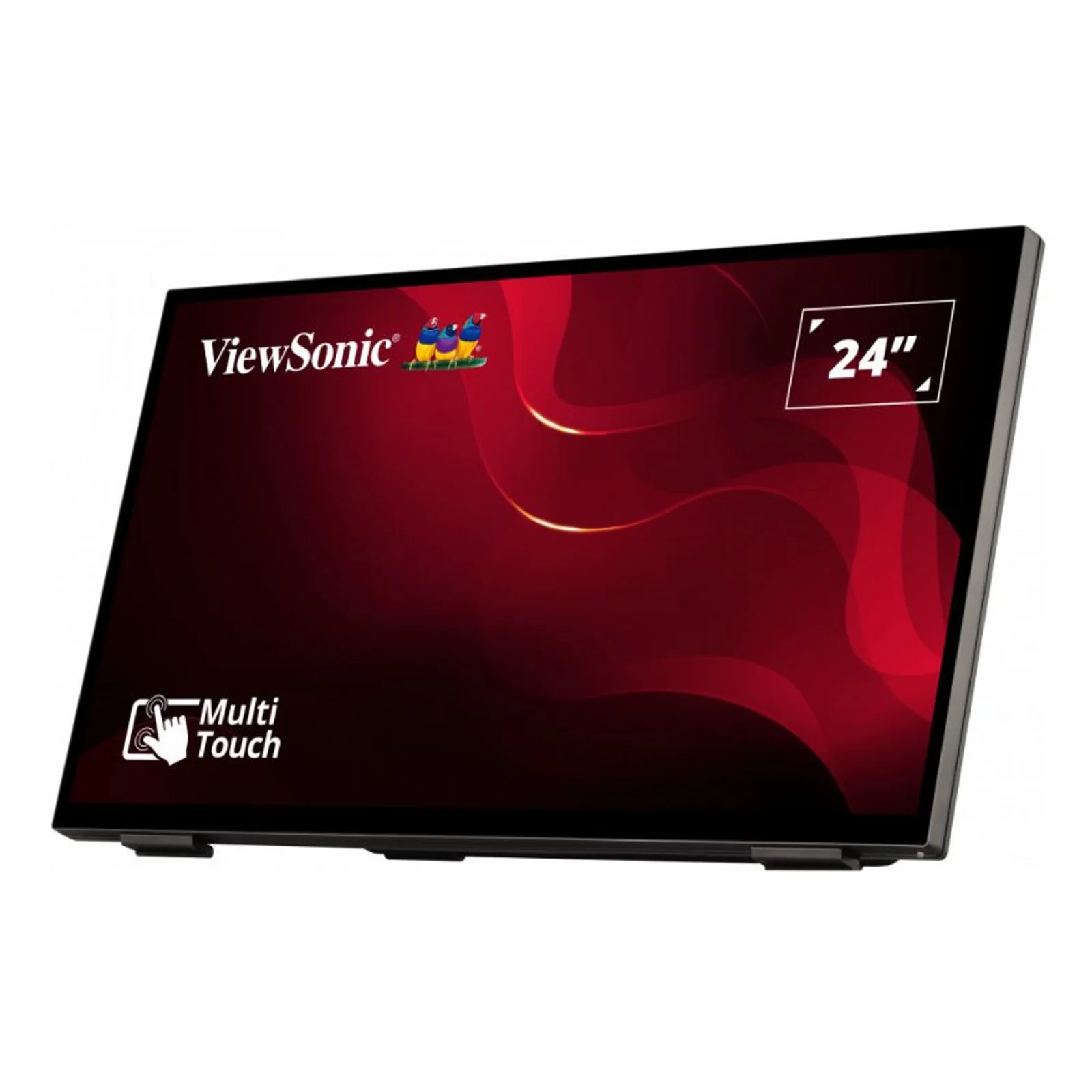 Viewsonic TD2465 Écran d'affichage dynamique Écran plat interactif 61 cm (24") LED 250 cd/m² Full HD Noir Écran tactile