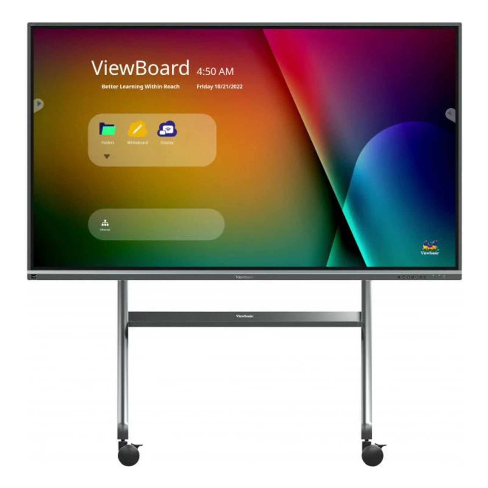 Viewsonic VB-STND-009 montage des affichages de messages 2,67 m (105") Noir, Argent