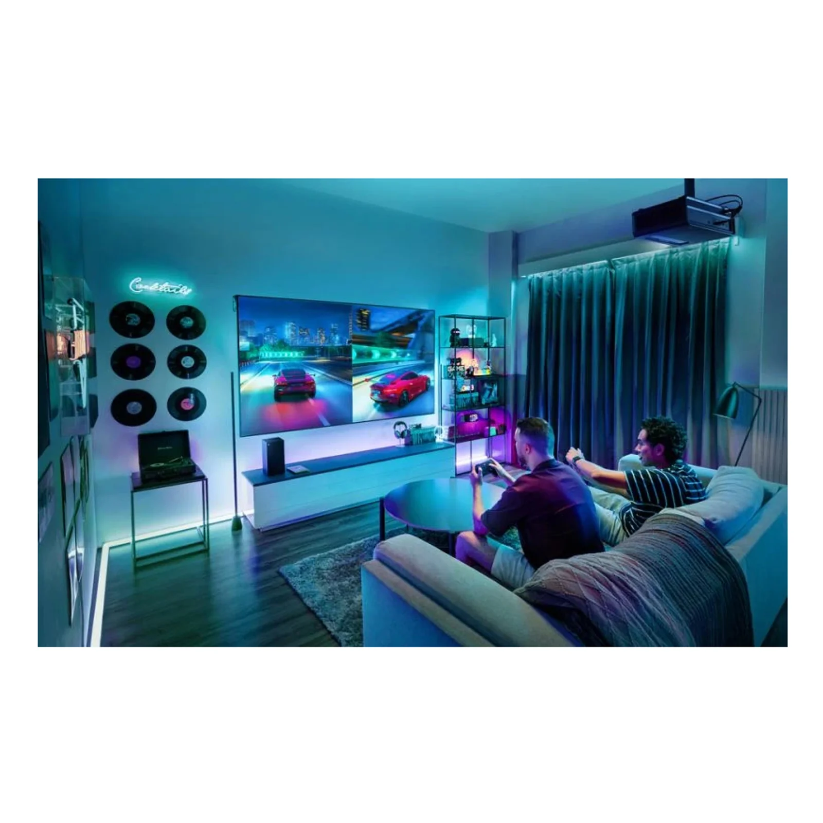 Viewsonic X1-4KB Pro Projecteur à focale standard LED UHD 4K (3840x2160) Compatibilité 3D Noir