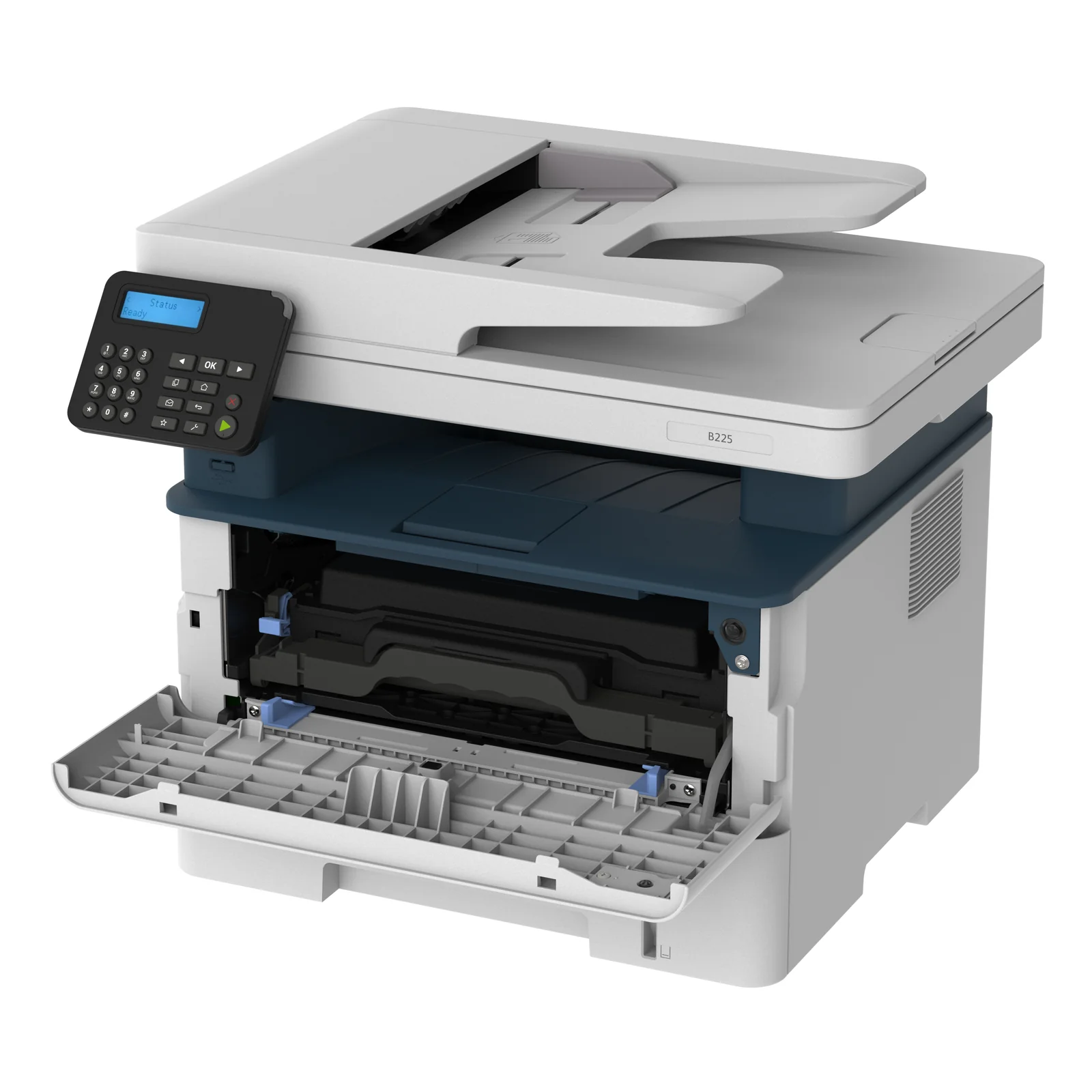 Xerox B225 copie/impression/numérisation recto verso sans fil A4, 34 ppm, PS3 PCL5e/6, chargeur automatique de documents, 2 magasins, total 251 feuilles