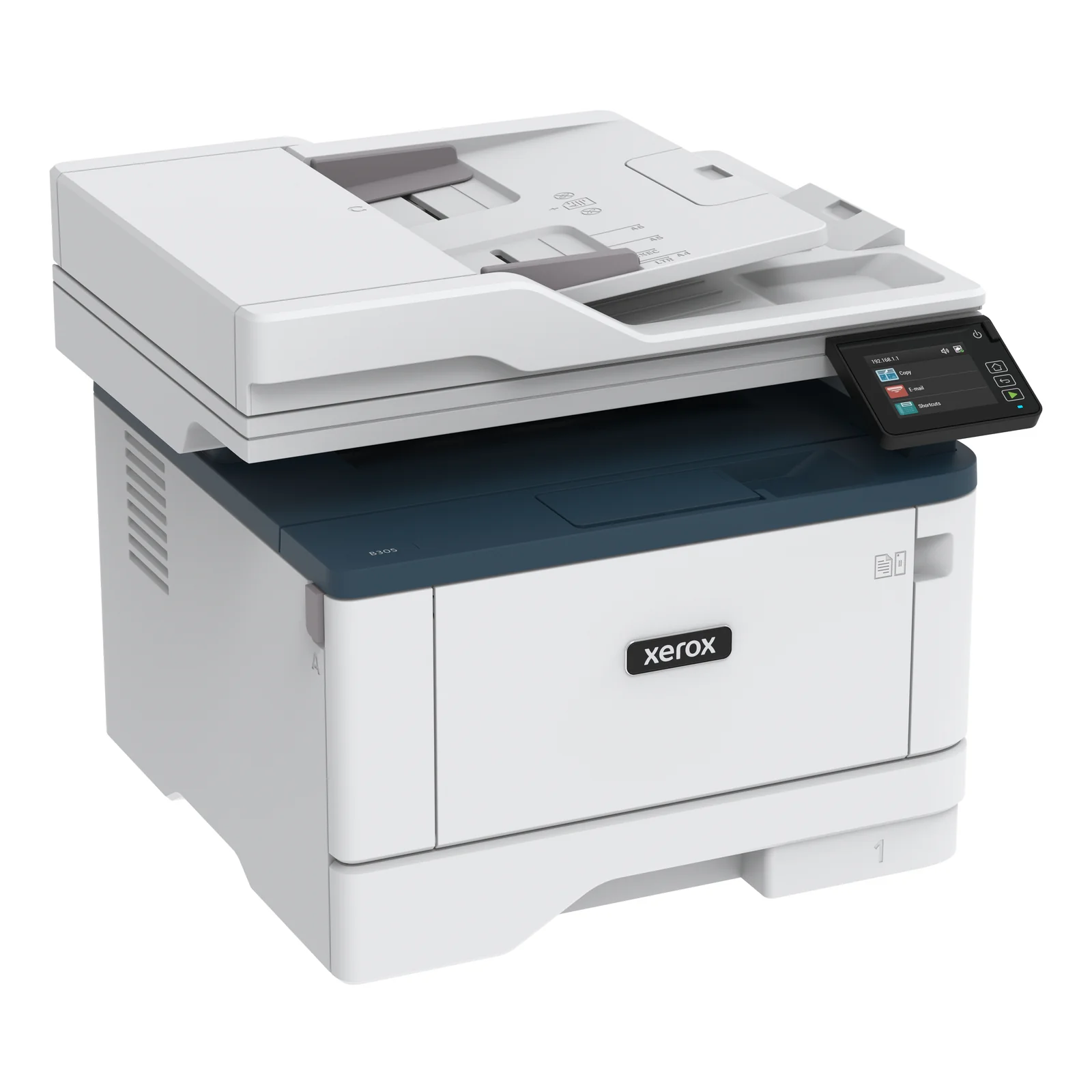 Xerox B305 copie/impression/numérisation recto verso sans fil A4, 38 ppm, PS3 PCL5e/6, 2 magasins, 350 feuilles