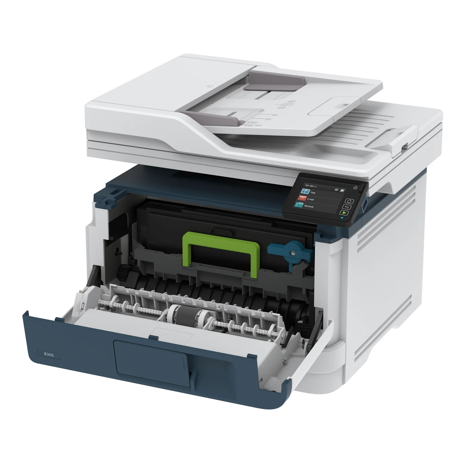 Xerox B305 copie/impression/numérisation recto verso sans fil A4, 38 ppm, PS3 PCL5e/6, 2 magasins, 350 feuilles