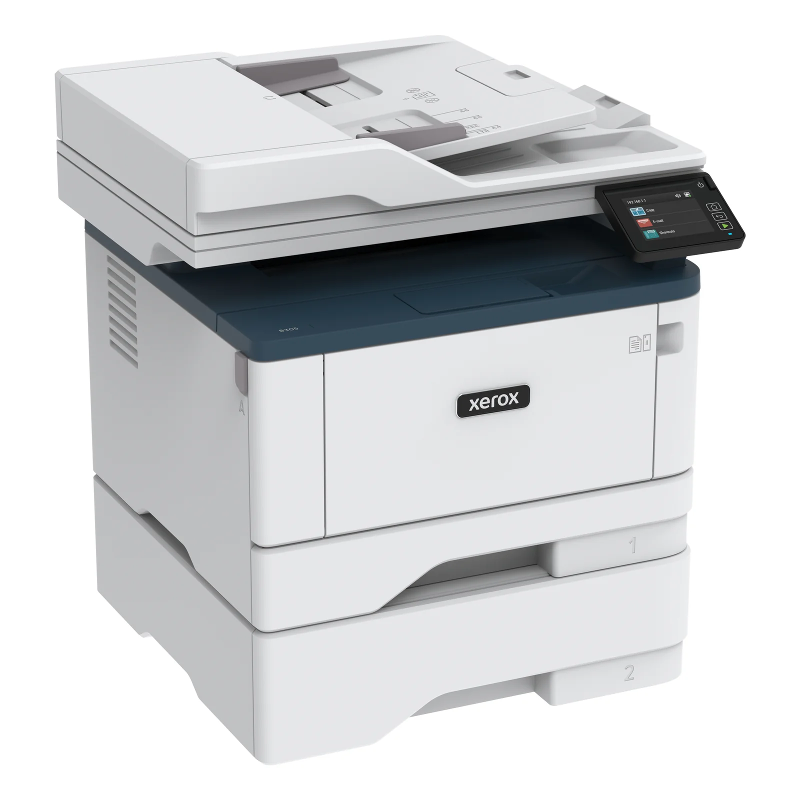 Xerox B305 copie/impression/numérisation recto verso sans fil A4, 38 ppm, PS3 PCL5e/6, 2 magasins, 350 feuilles