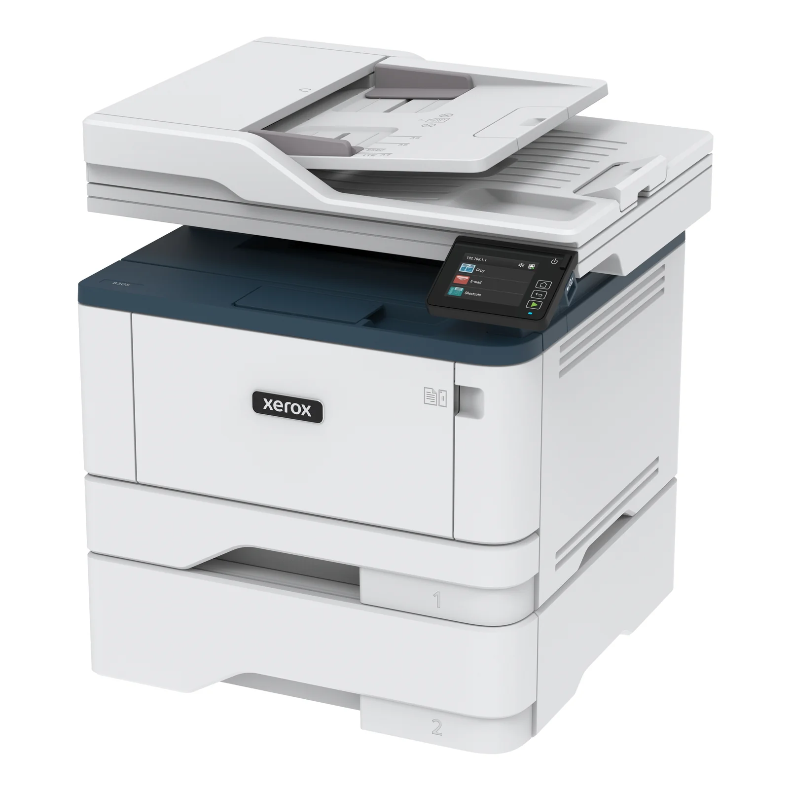 Xerox B305 copie/impression/numérisation recto verso sans fil A4, 38 ppm, PS3 PCL5e/6, 2 magasins, 350 feuilles