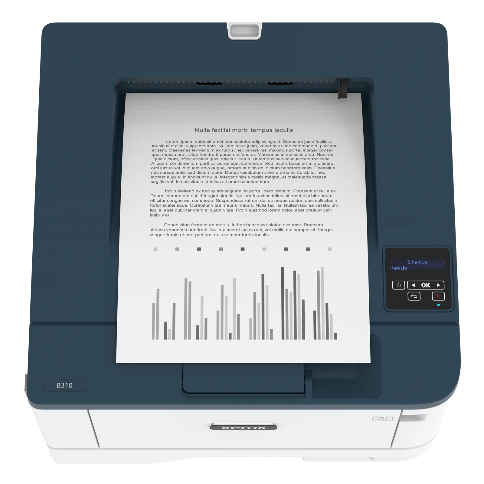 Xerox B310 Imprimante recto verso sans fil A4 40 ppm, PS3 PCL5e/6, 2 magasins Total 350 feuilles