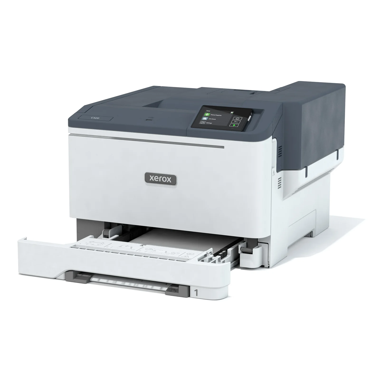 Xerox C320 Imprimante recto verso sans fil A4 33 ppm, PS3 PCL5e/6, 2 magasins Total 251 feuilles