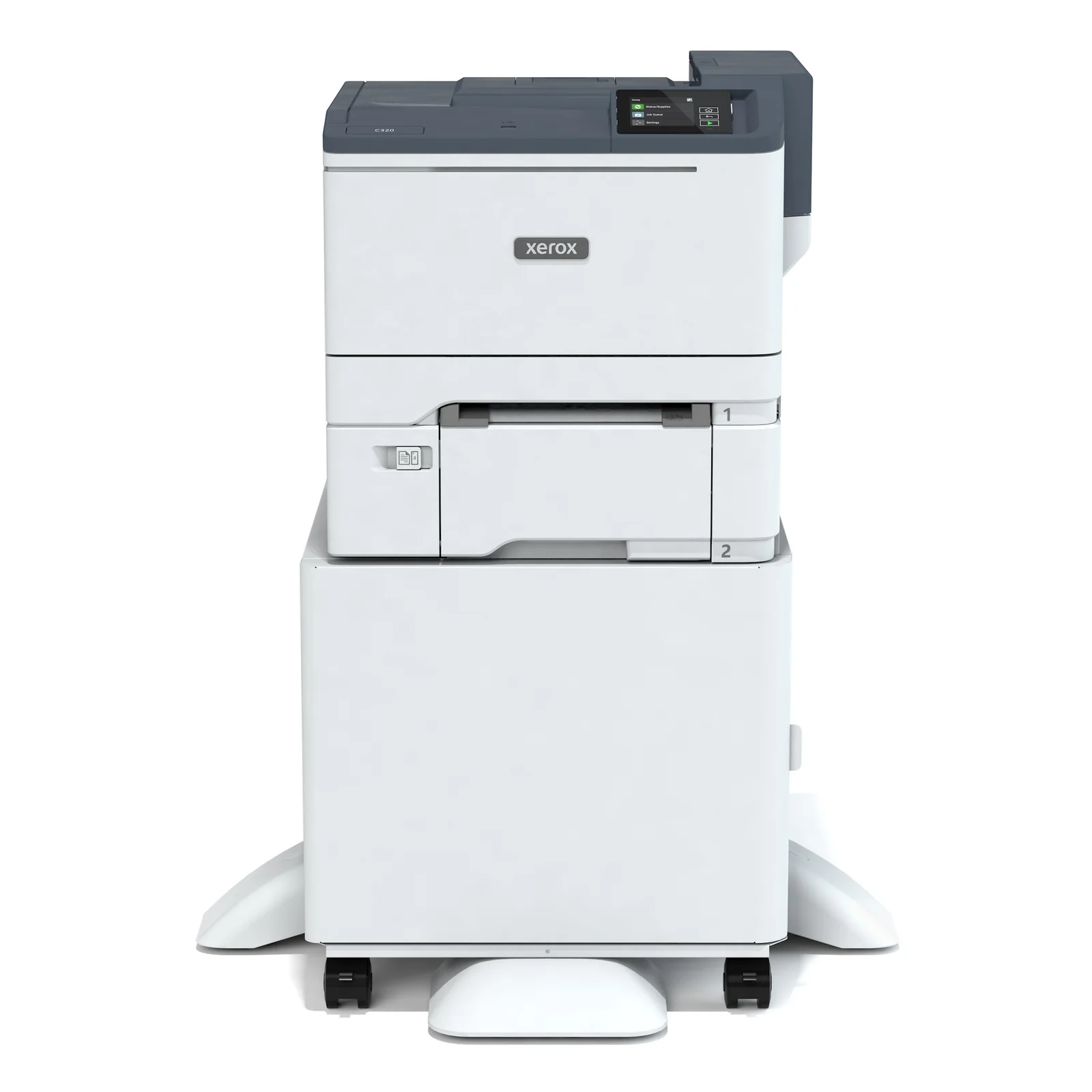 Xerox C320 Imprimante recto verso sans fil A4 33 ppm, PS3 PCL5e/6, 2 magasins Total 251 feuilles