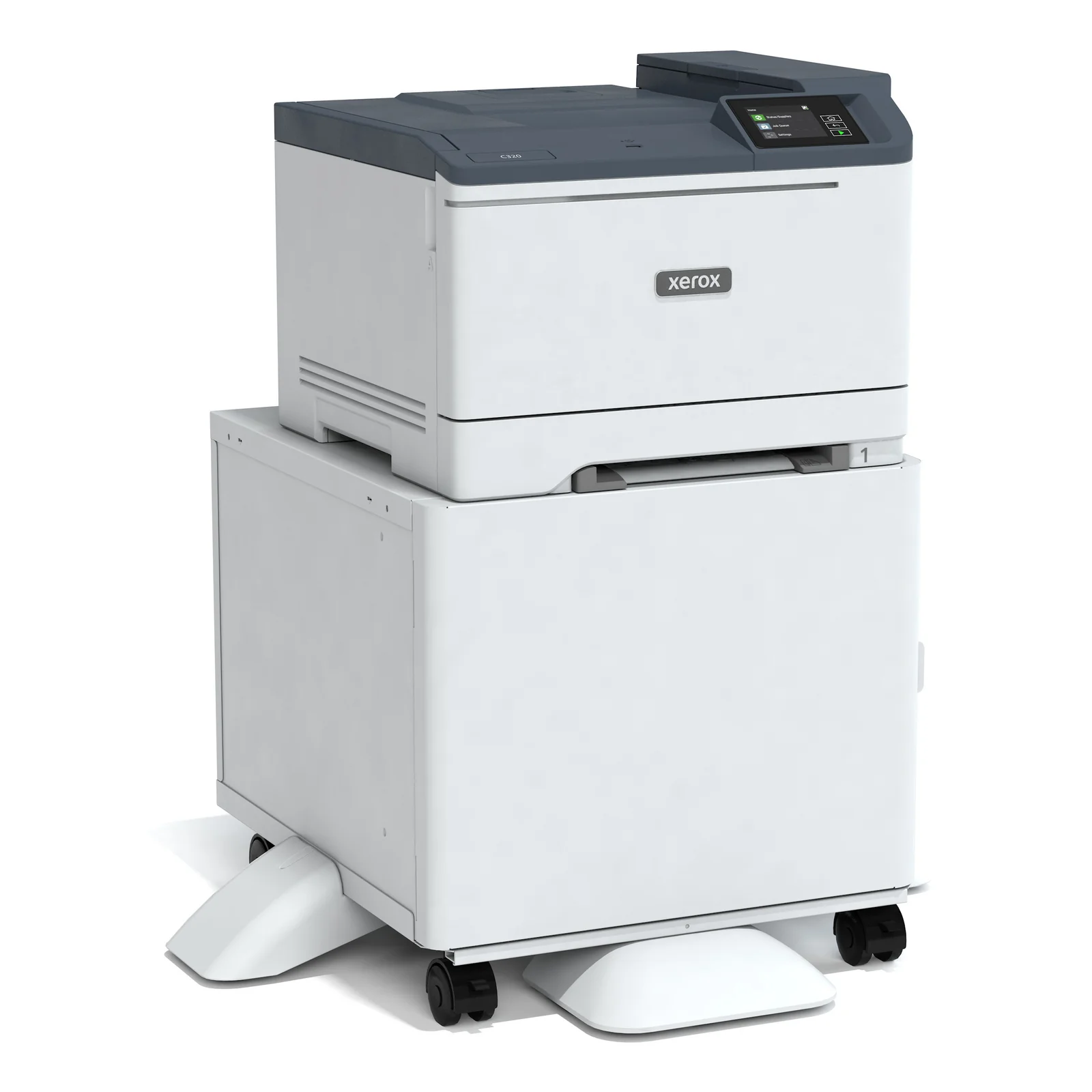 Xerox C320 Imprimante recto verso sans fil A4 33 ppm, PS3 PCL5e/6, 2 magasins Total 251 feuilles