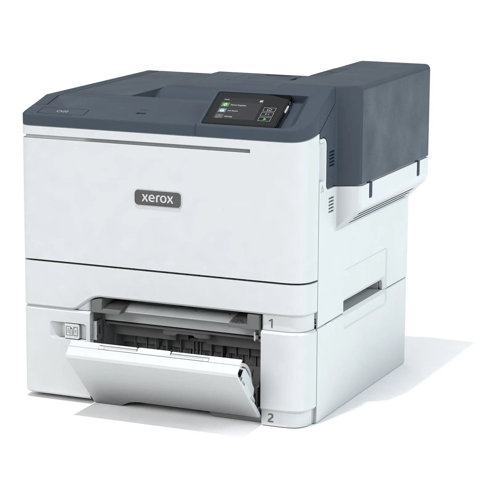 Xerox C320 Imprimante recto verso sans fil A4 33 ppm, PS3 PCL5e/6, 2 magasins Total 251 feuilles