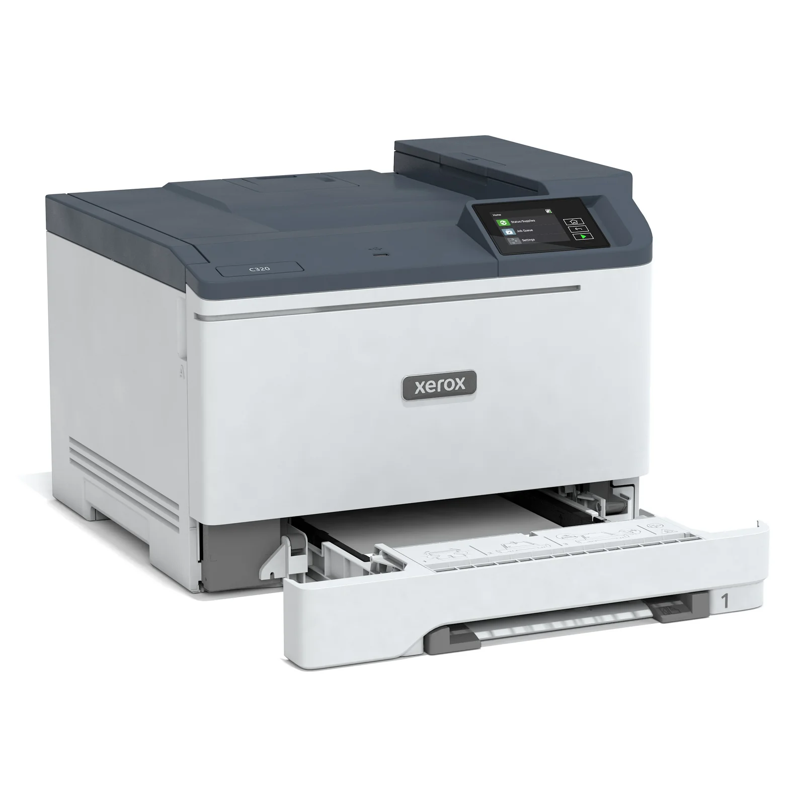 Xerox C320 Imprimante recto verso sans fil A4 33 ppm, PS3 PCL5e/6, 2 magasins Total 251 feuilles