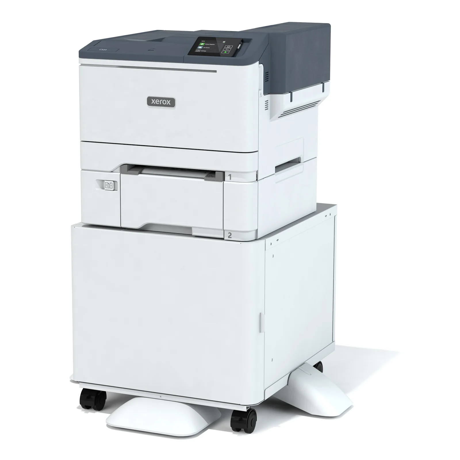Xerox C320 Imprimante recto verso sans fil A4 33 ppm, PS3 PCL5e/6, 2 magasins Total 251 feuilles