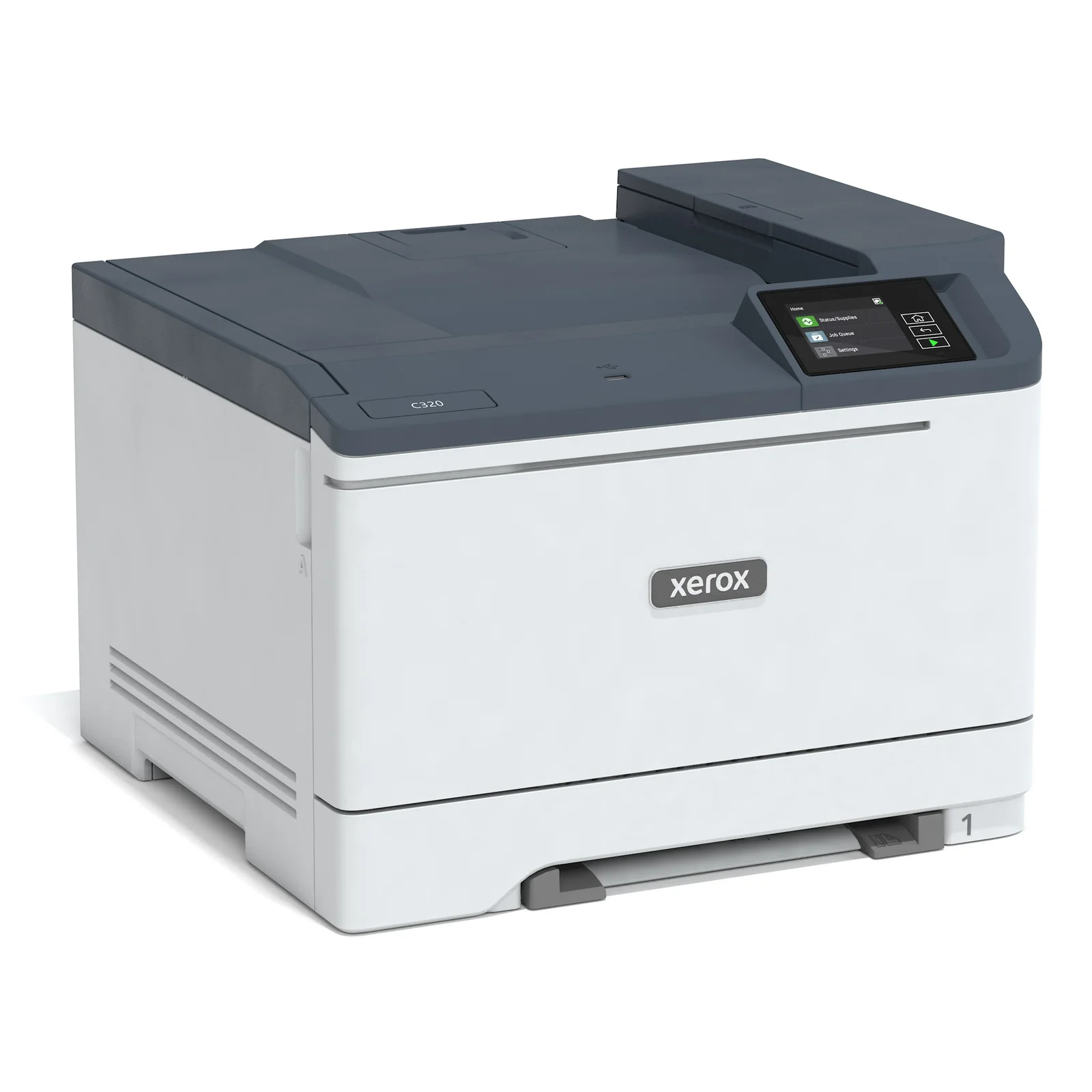 Xerox C320 Imprimante recto verso sans fil A4 33 ppm, PS3 PCL5e/6, 2 magasins Total 251 feuilles