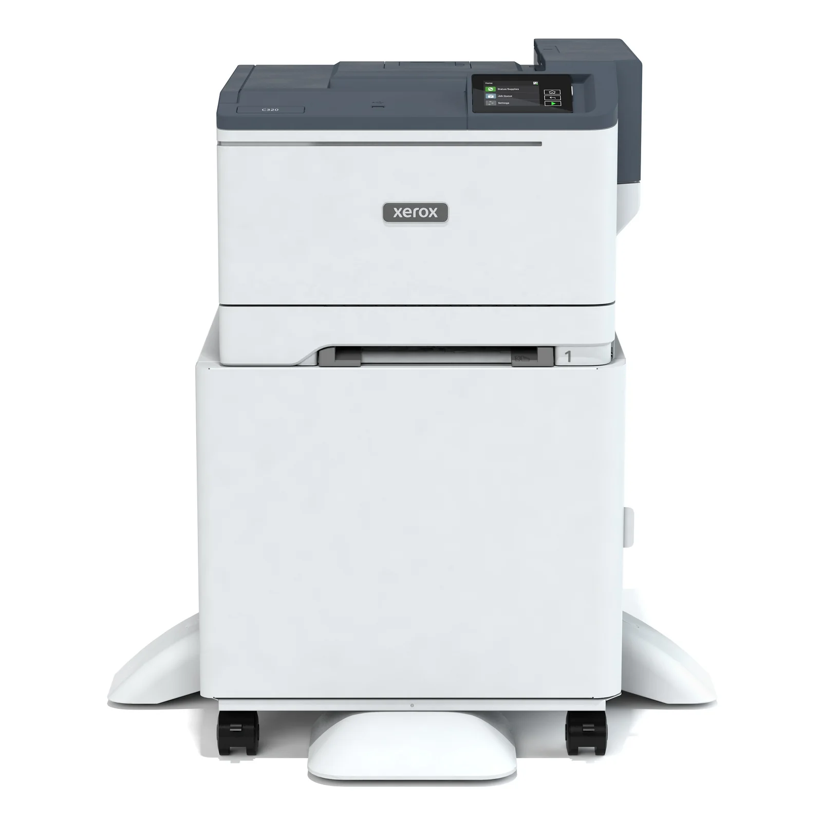 Xerox C320 Imprimante recto verso sans fil A4 33 ppm, PS3 PCL5e/6, 2 magasins Total 251 feuilles