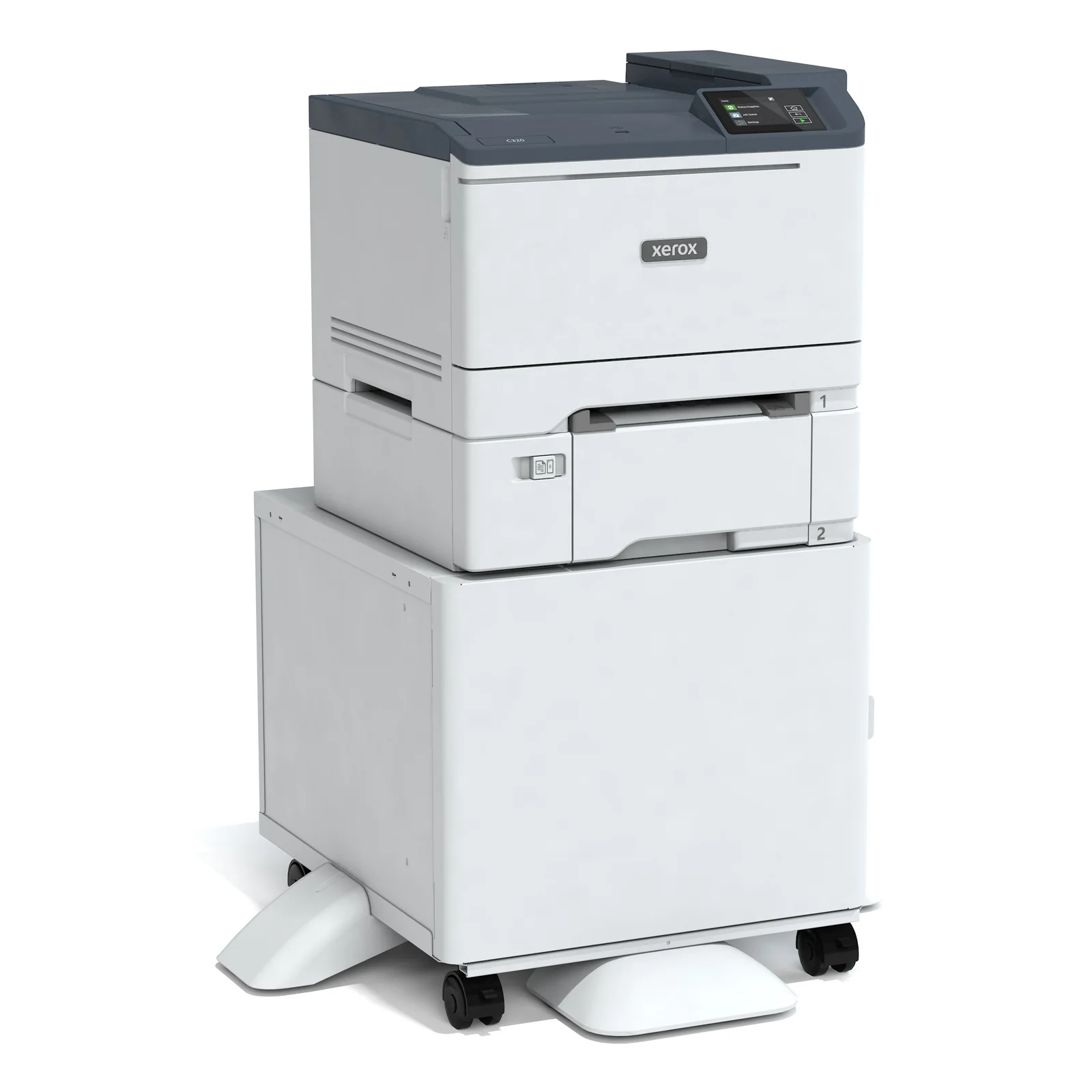 Xerox C320 Imprimante recto verso sans fil A4 33 ppm, PS3 PCL5e/6, 2 magasins Total 251 feuilles