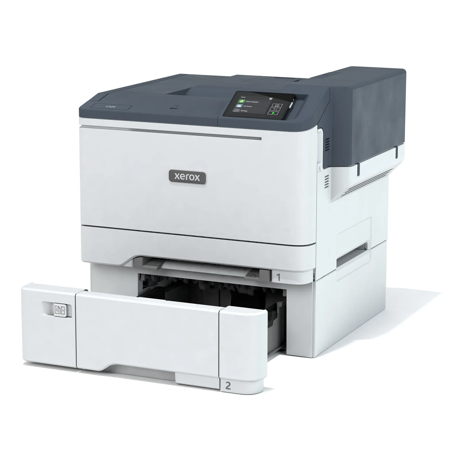 Xerox C320 Imprimante recto verso sans fil A4 33 ppm, PS3 PCL5e/6, 2 magasins Total 251 feuilles