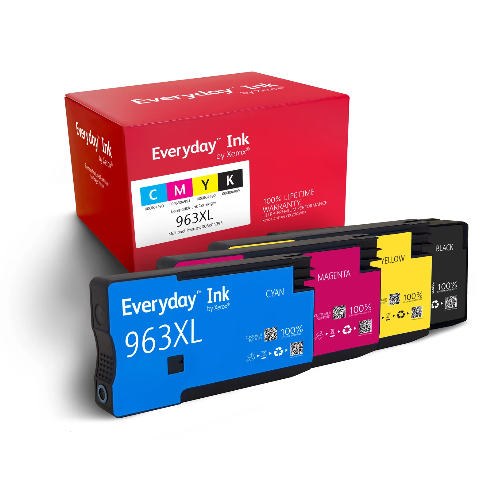 Encre Everyday™ Multipack de Xerox compatible avec HP HP963XL (HP963XL MULTIPACK), Grande capacité