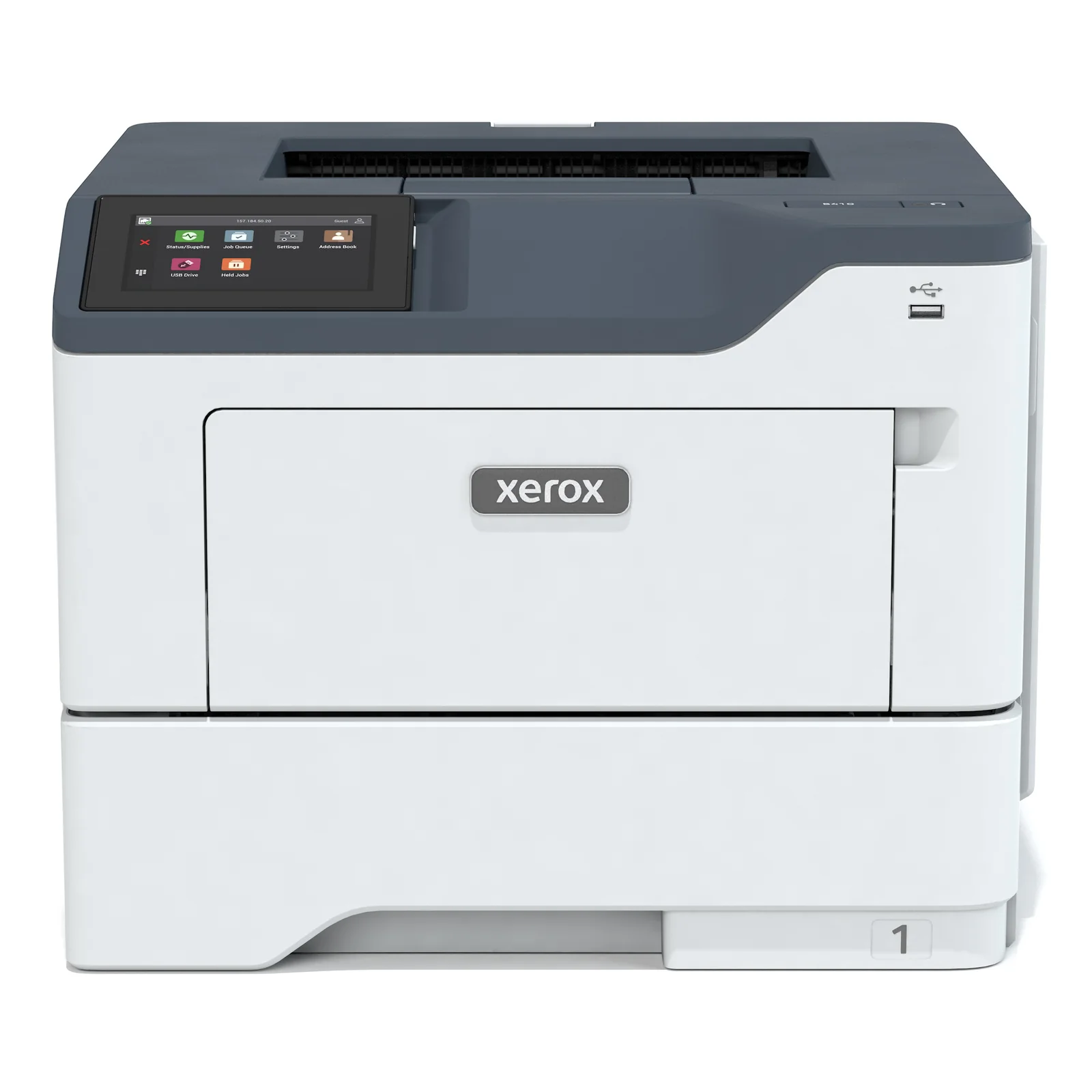 Xerox Imprimante recto verso A4 47 ppm B410, PS3 PCL5e/6, 2 magasins, total 650 feuilles