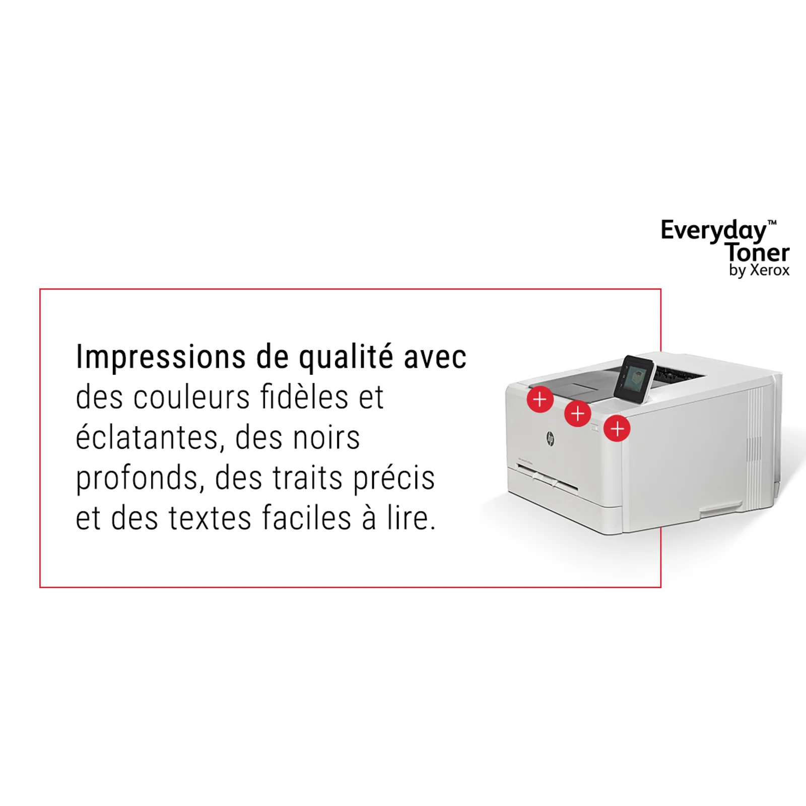 Toner Everyday™ Jaune de Xerox compatible avec HP 410A (CF412A), Capacité standard