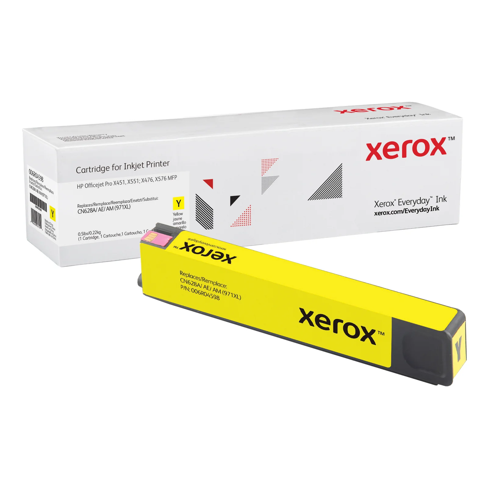 Toner Everyday™ Jaune de Xerox compatible avec HP 971XL (CN628AE, CN628A, CN628AM), Grande capacité