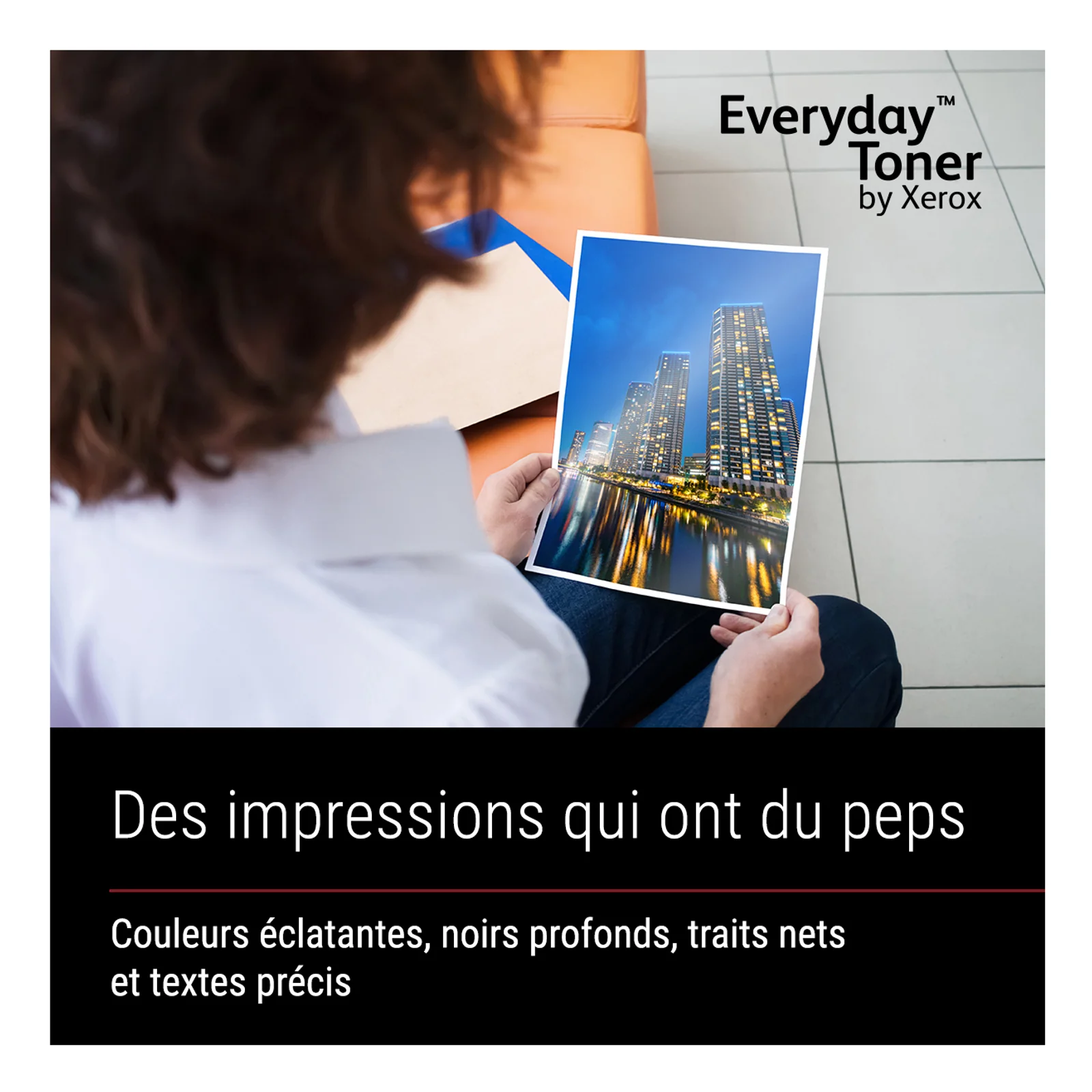 Toner Everyday™ Noir de Xerox compatible avec HP 410A (CF410A), Capacité standard