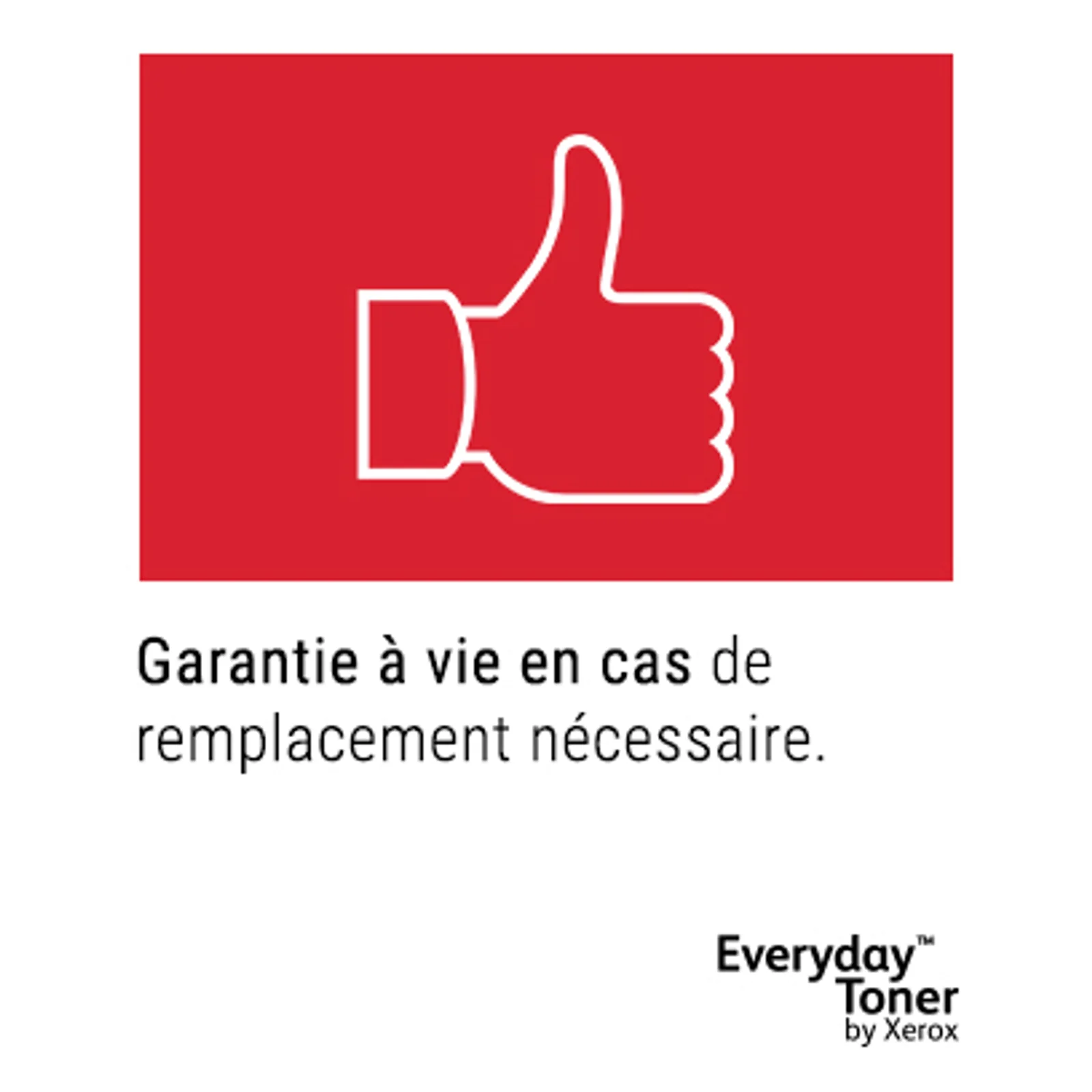 Toner Everyday™ Noir de Xerox compatible avec HP 87A (CF287A), Capacité standard