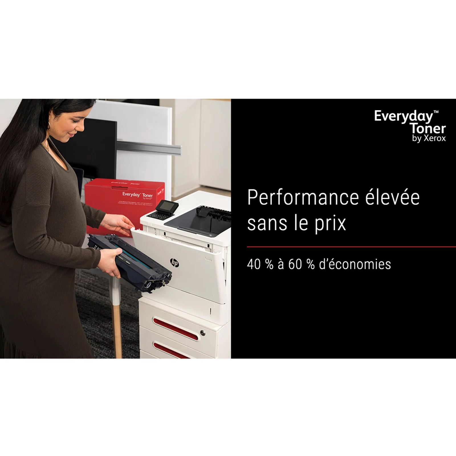 Toner Everyday™ Noir de Xerox compatible avec HP 87X (CF287X), Grande capacité