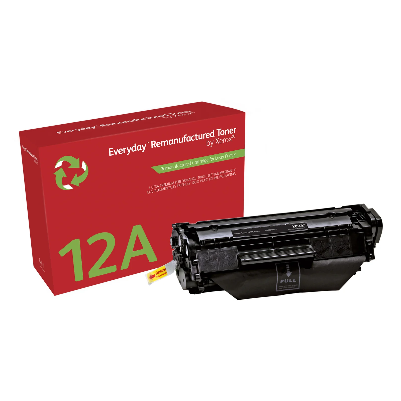 Toner remanufacturé Mono Everyday™ de Xerox compatible avec HP 12A (Q2612A), Capacité standard