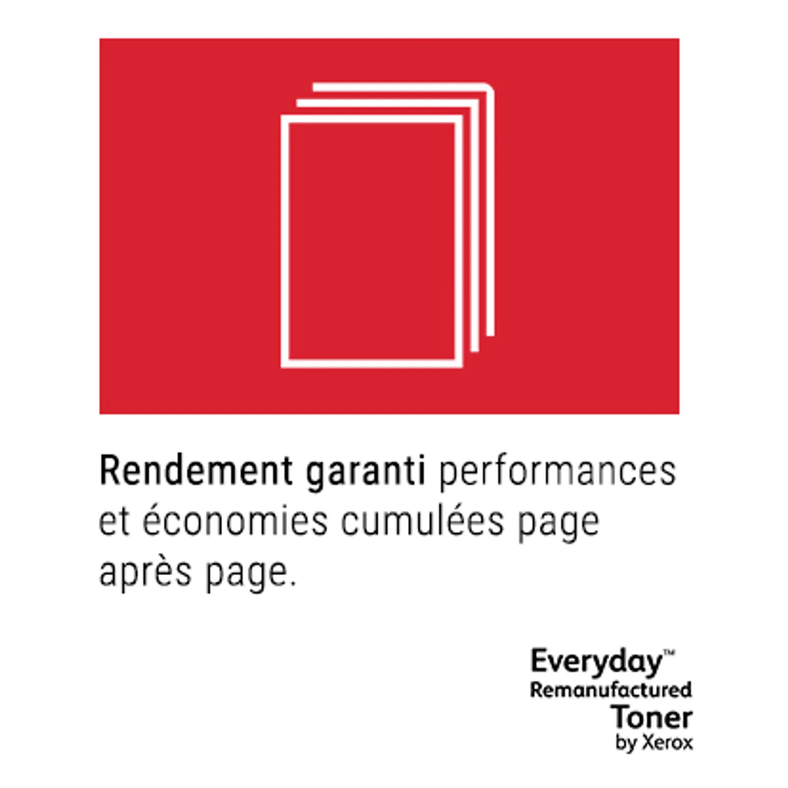 Toner remanufacturé Mono Everyday™ de Xerox compatible avec HP 12A (Q2612A), Capacité standard