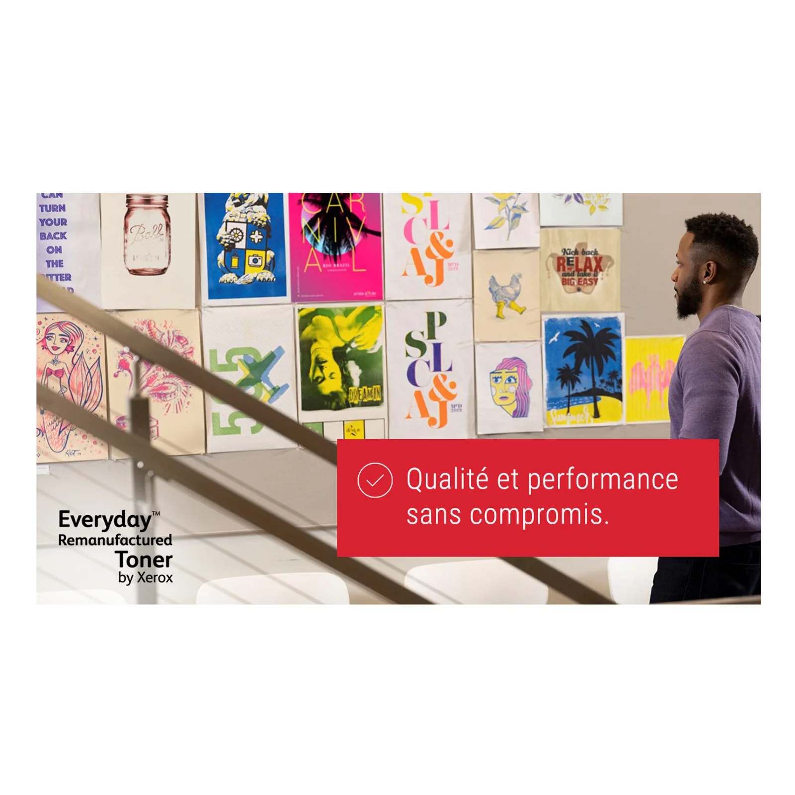 Toner remanufacturé Mono Everyday™ de Xerox compatible avec HP 12A (Q2612A), Capacité standard