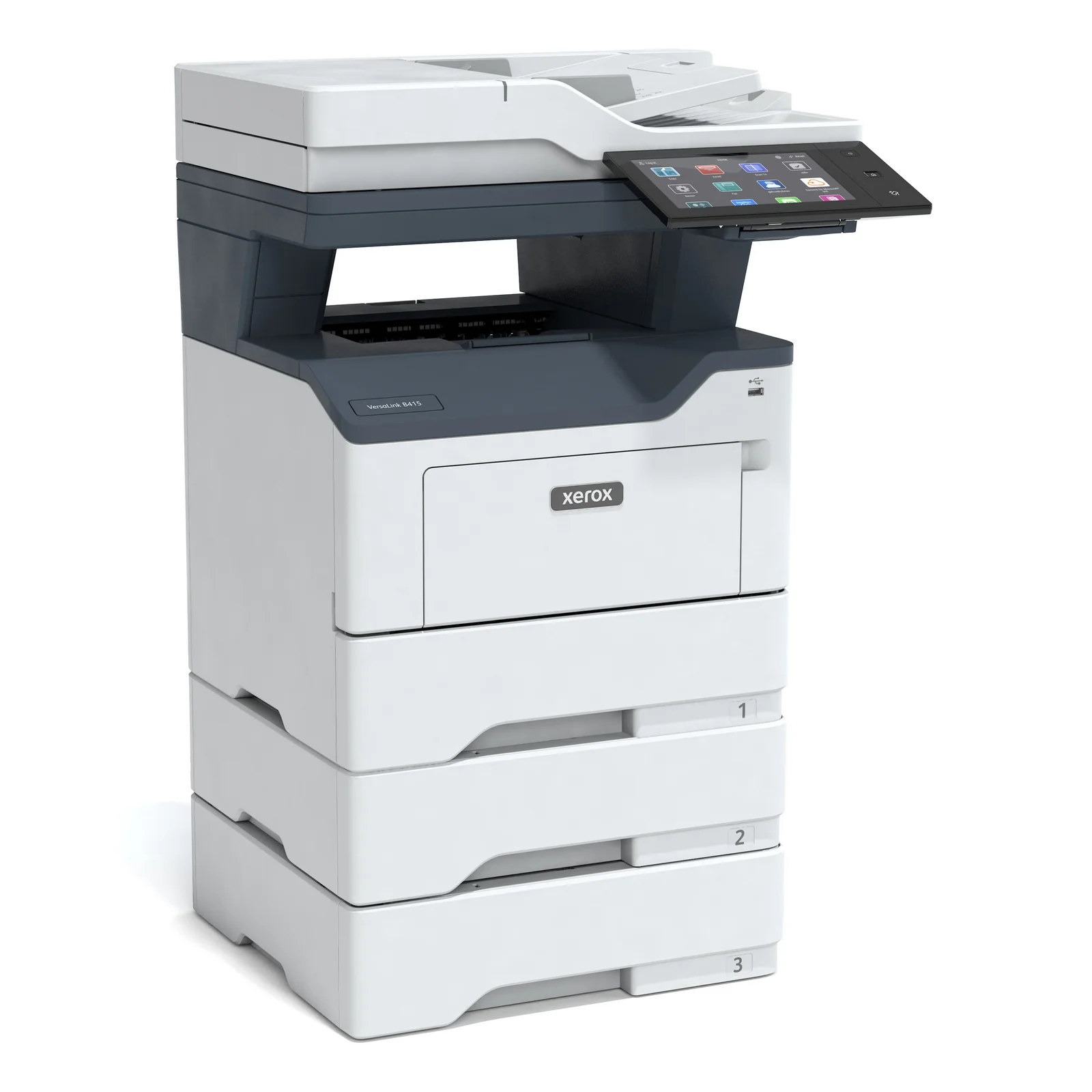 Xerox VersaLink B415 A4 47 ppm - Copie/Impression/Numérisation/Fax recto verso PS3 PCL5e/6 2 magasins, total 650 feuilles