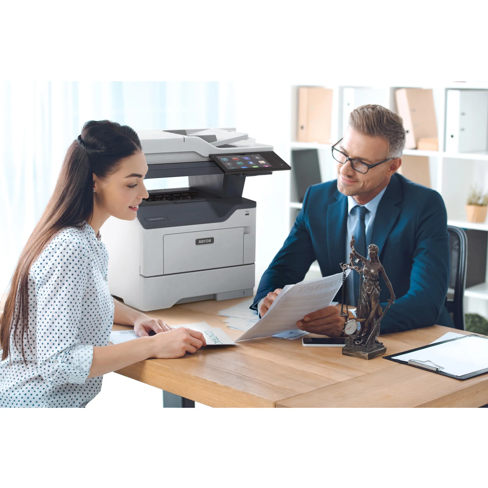 Xerox VersaLink B415 A4 47 ppm - Copie/Impression/Numérisation/Fax recto verso PS3 PCL5e/6 2 magasins, total 650 feuilles