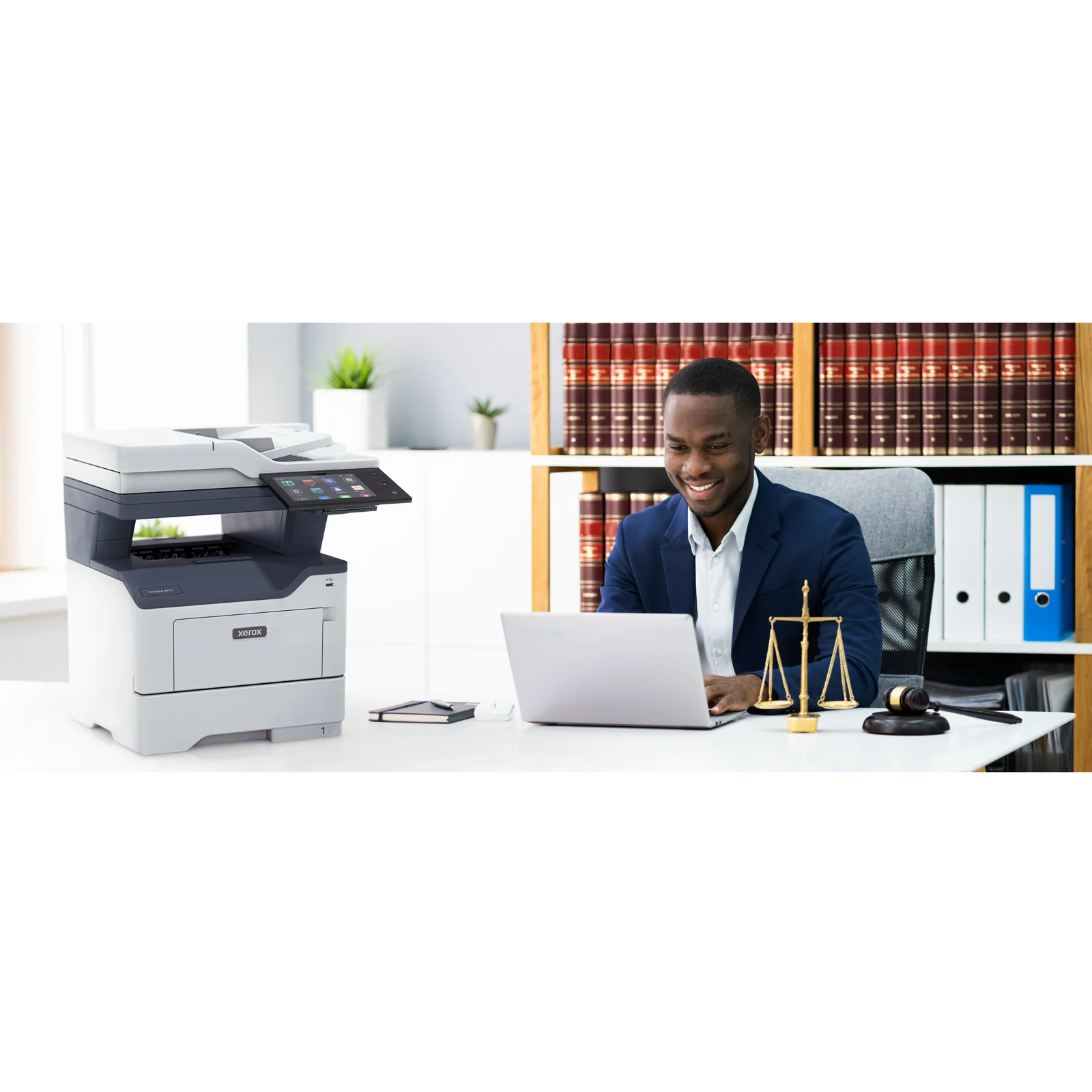 Xerox VersaLink B415 A4 47 ppm - Copie/Impression/Numérisation/Fax recto verso PS3 PCL5e/6 2 magasins, total 650 feuilles