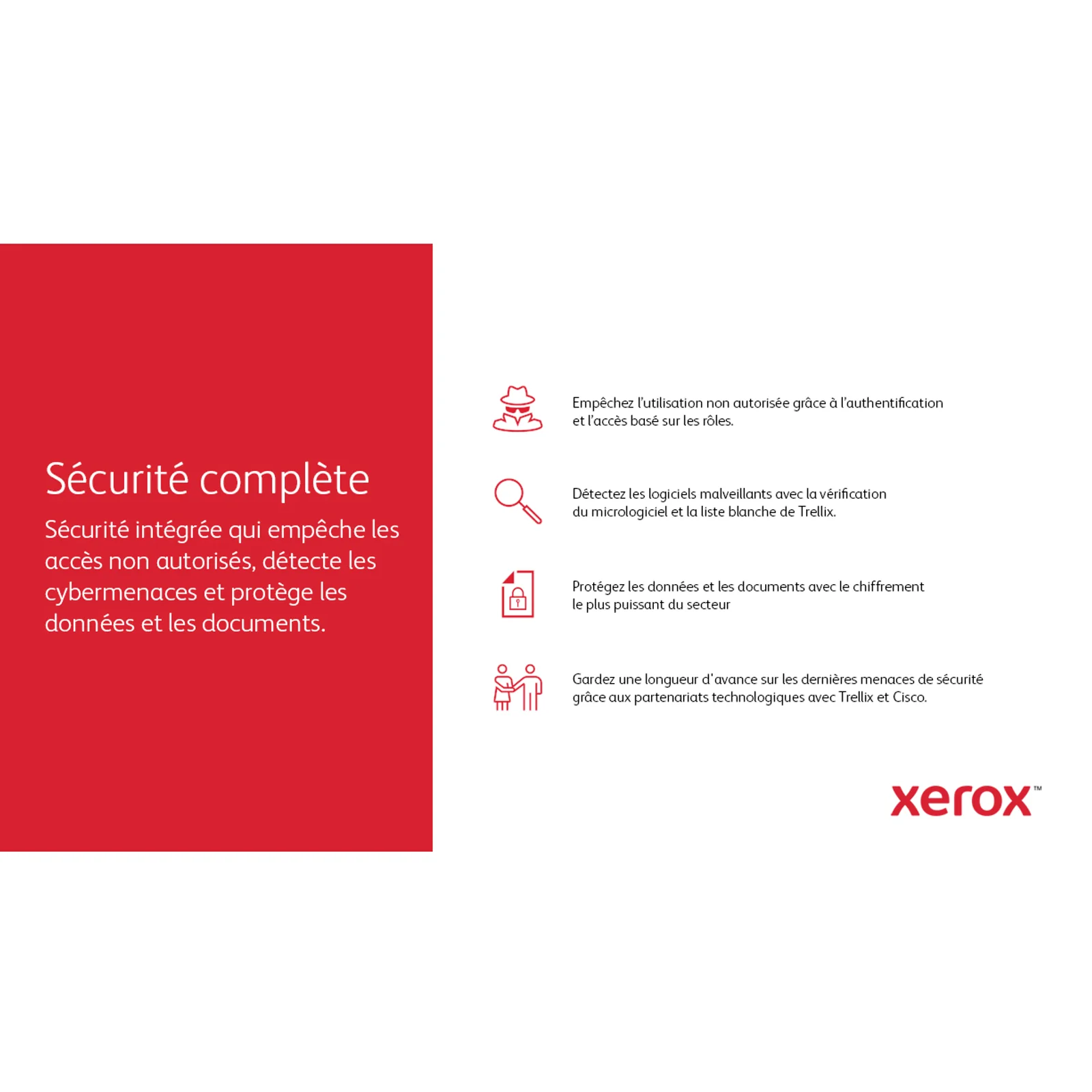 Xerox VersaLink B415 A4 47 ppm - Copie/Impression/Numérisation/Fax recto verso PS3 PCL5e/6 2 magasins, total 650 feuilles