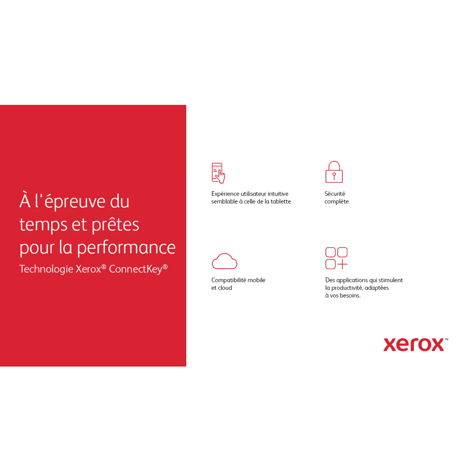 Xerox VersaLink C625 A4 50 ppm - Copie/Impression/Numérisation/Fax recto verso PS3 PCL5e/6 2 magasins 650 feuilles