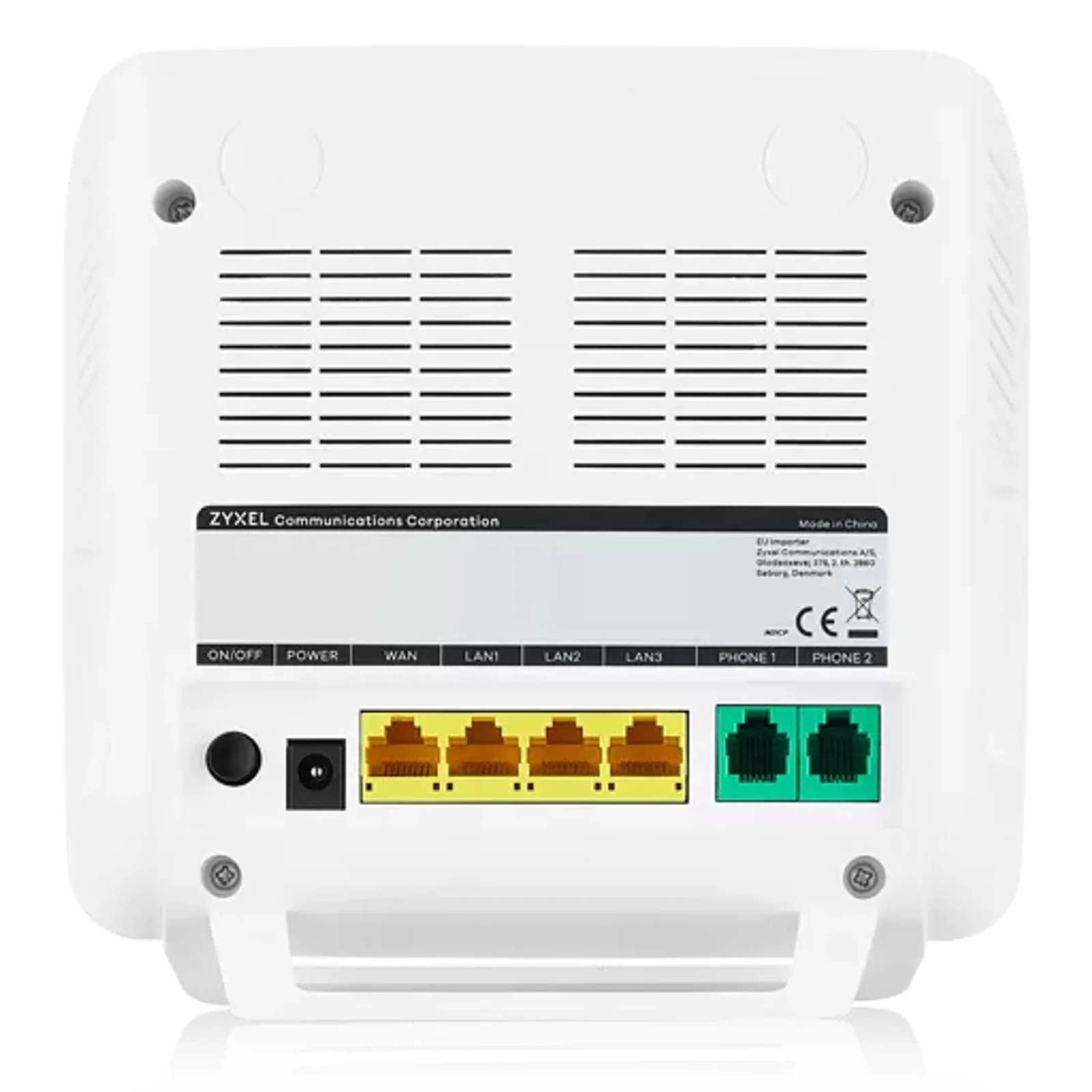 Zyxel EX3501-T0 routeur sans fil Gigabit Ethernet Bi-bande (2,4 GHz / 5 GHz) Blanc