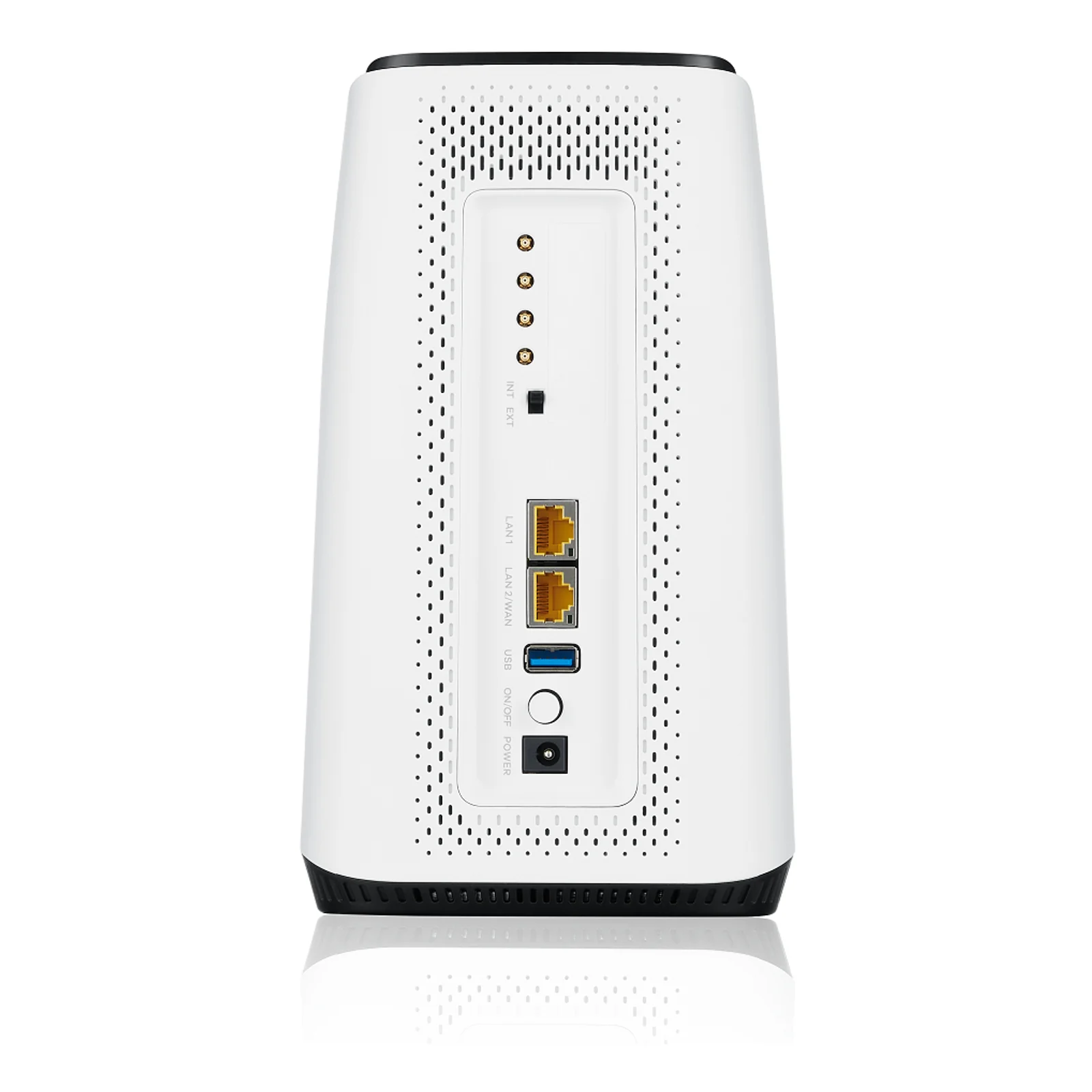 Zyxel FWA510 routeur sans fil Multi-Gigabit Ethernet Tri-bande (2,4 GHz / 5 GHz / 5 GHz) 5G Noir, Blanc