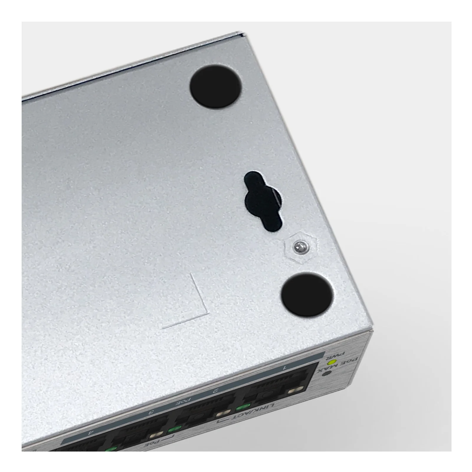 Zyxel GS1005HP Non-géré Gigabit Ethernet (10/100/1000) Connexion Ethernet, supportant l'alimentation via ce port (PoE) Argent