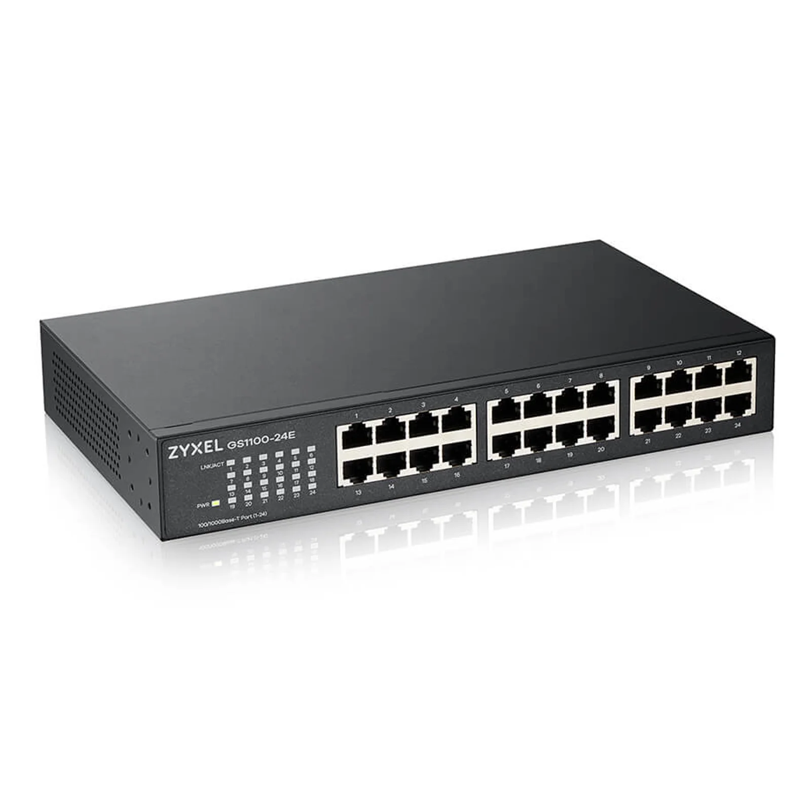 Zyxel GS1100-24E Non-géré Gigabit Ethernet (10/100/1000) Noir