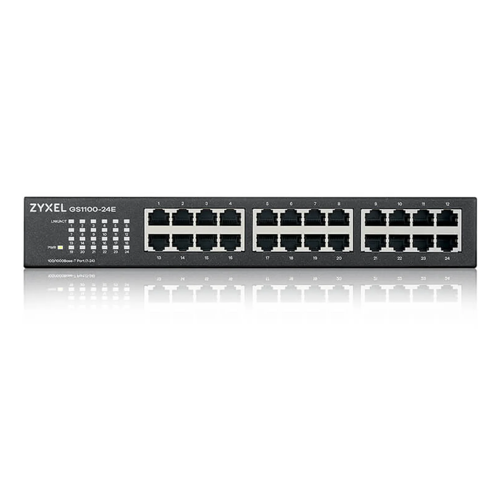 Zyxel GS1100-24E Non-géré Gigabit Ethernet (10/100/1000) Noir