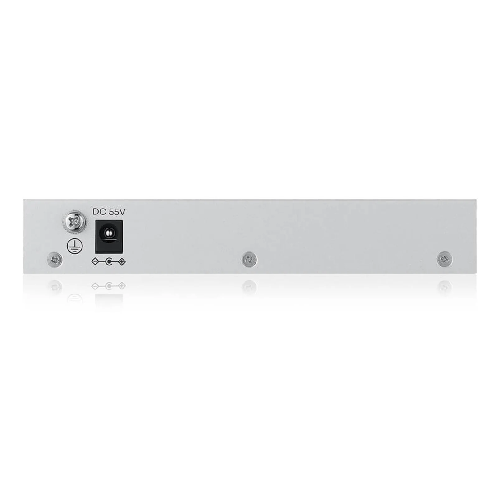 Zyxel GS1200-5HPV3 Géré L2 Gigabit Ethernet (10/100/1000) Connexion Ethernet, supportant l'alimentation via ce port (PoE) Bureau Gris