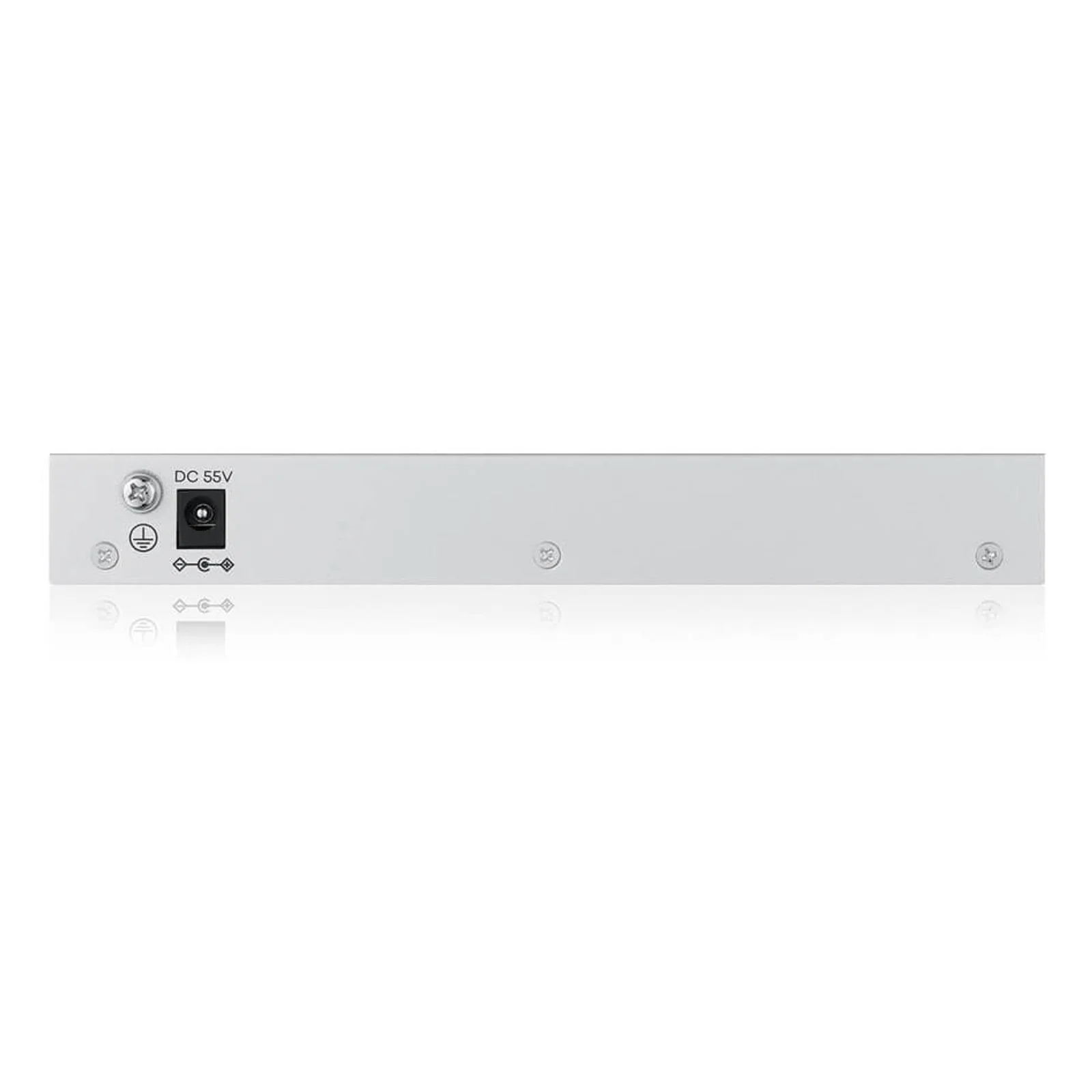 Zyxel GS1200-8HPV3 Géré L2 Gigabit Ethernet (10/100/1000) Connexion Ethernet, supportant l'alimentation via ce port (PoE) Bureau Gris