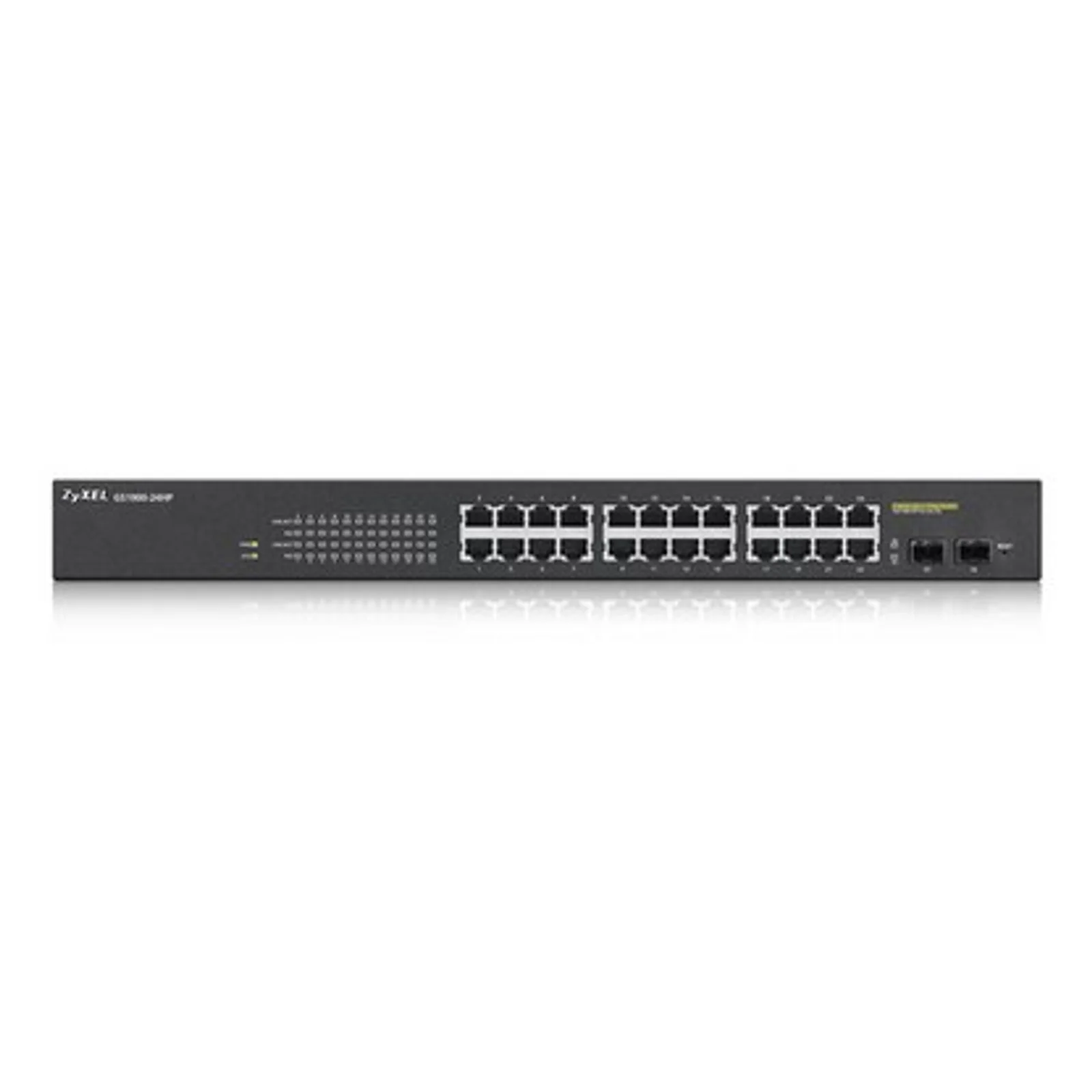 Zyxel GS1900-24HP Géré Gigabit Ethernet (10/100/1000) 1U Noir