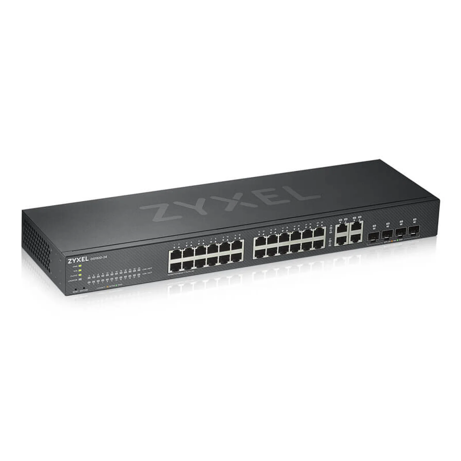 GS1920-24V2 Géré Gigabit Ethernet (10/100/1000) Noir