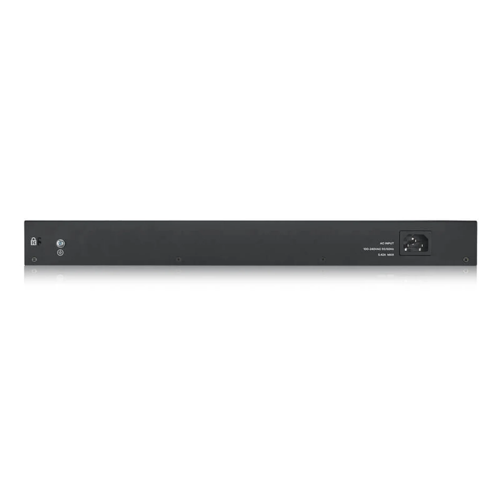 Zyxel GS1920-48HPV2 Géré Gigabit Ethernet (10/100/1000) Connexion Ethernet, supportant l'alimentation via ce port (PoE) Noir