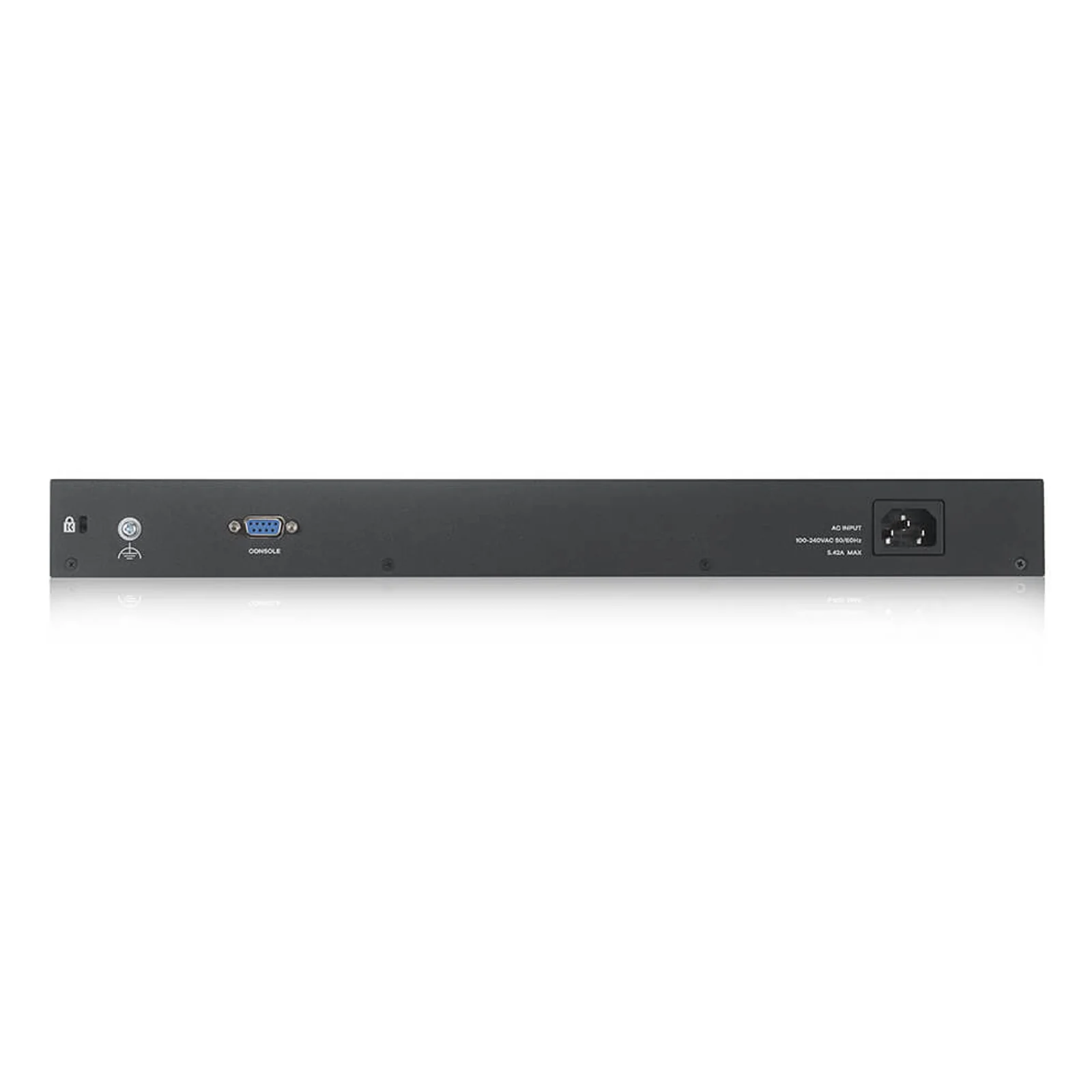 Zyxel GS2220-50HP-EU0101F commutateur réseau Géré L2 Gigabit Ethernet (10/100/1000) Connexion Ethernet, supportant l'alimentation via ce port (PoE) Noir
