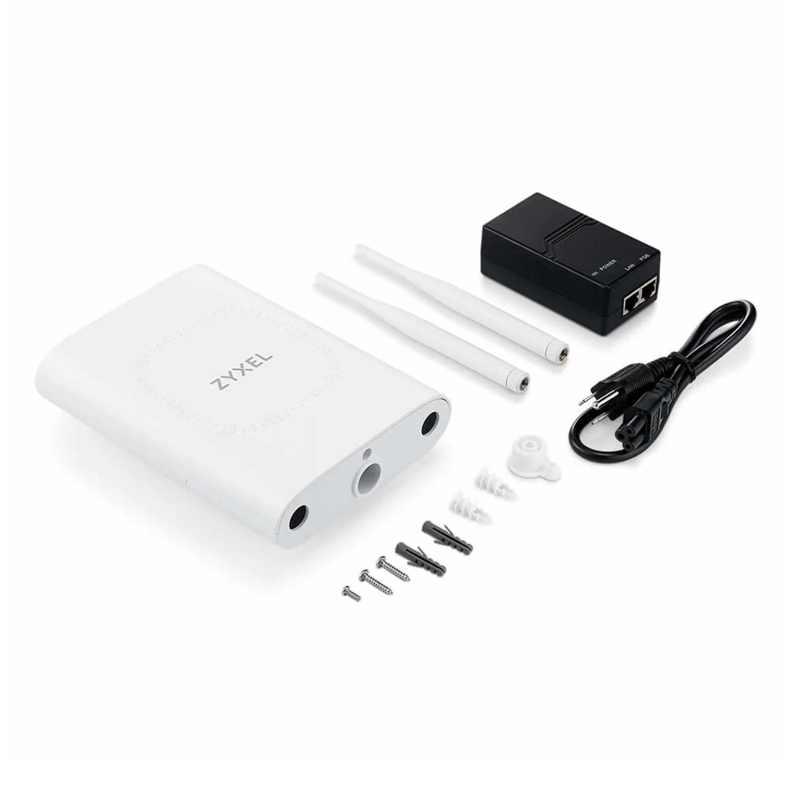 Zyxel NWA55BE 5100 Mbit/s Blanc Connexion Ethernet, supportant l'alimentation via ce port (PoE)