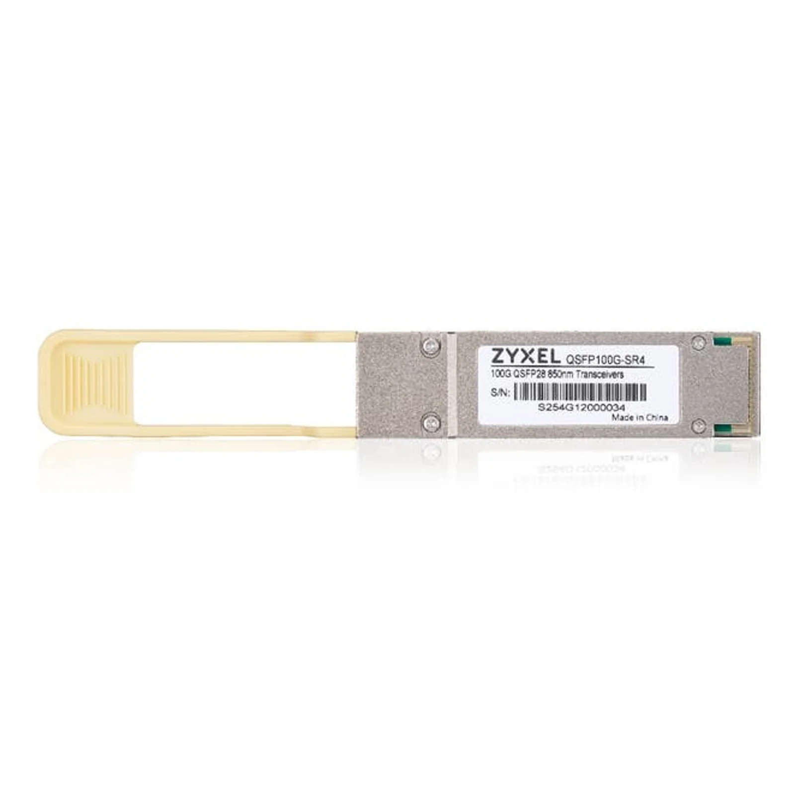 Zyxel QSFP100G-SR4-ZZ0101F module émetteur-récepteur de réseau Fibre optique 100000 Mbit/s QSFP28 850 nm