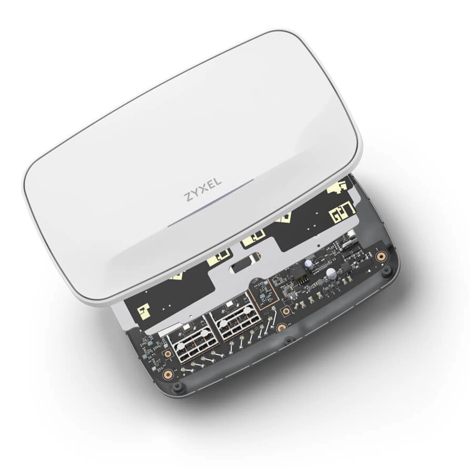 Zyxel WBE660S-EU0101F point d'accès réseaux locaux sans fil 11530 Mbit/s Gris Connexion Ethernet, supportant l'alimentation via ce port (PoE)