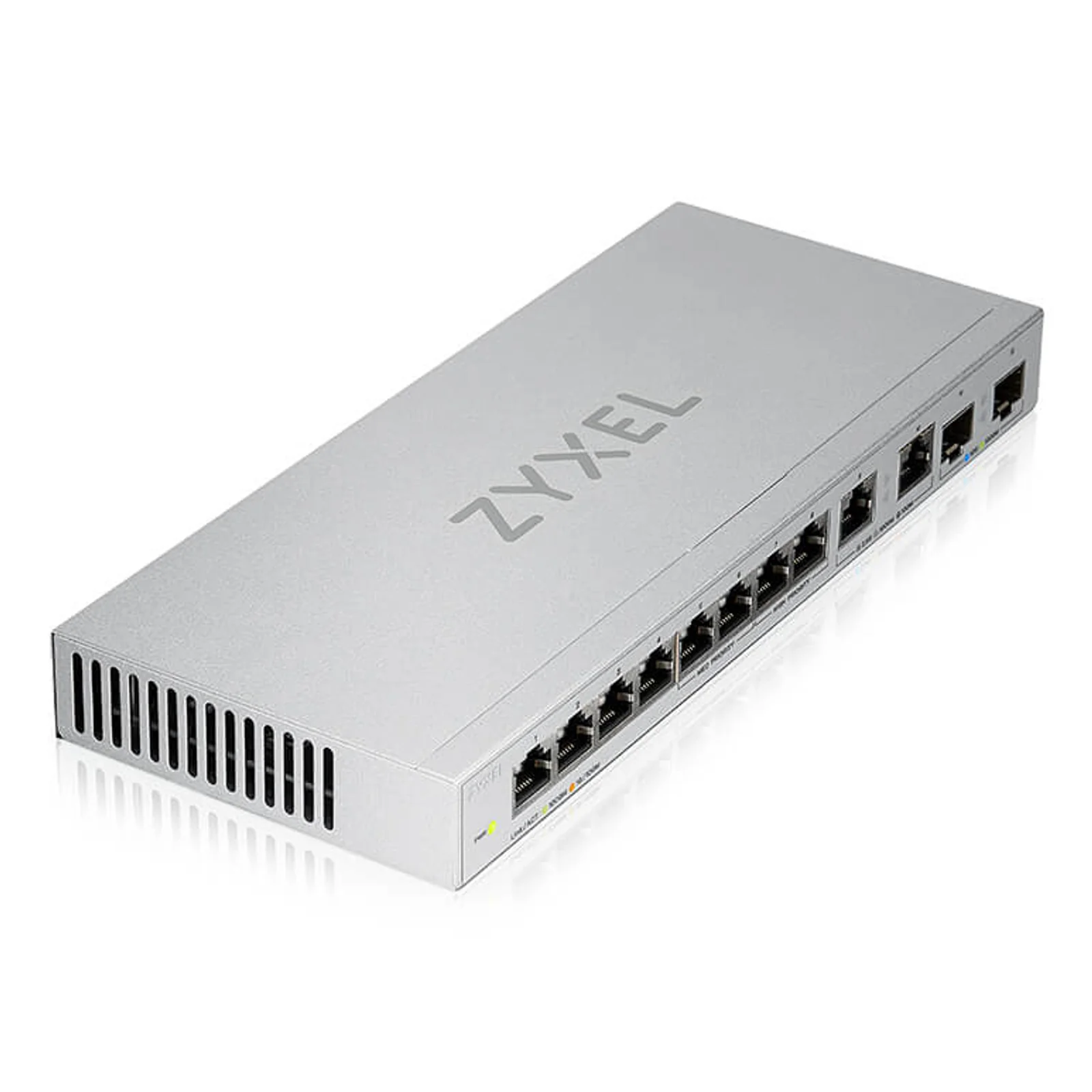Zyxel XGS1010-12-ZZ0102F commutateur réseau Non-géré Gigabit Ethernet (10/100/1000) Gris
